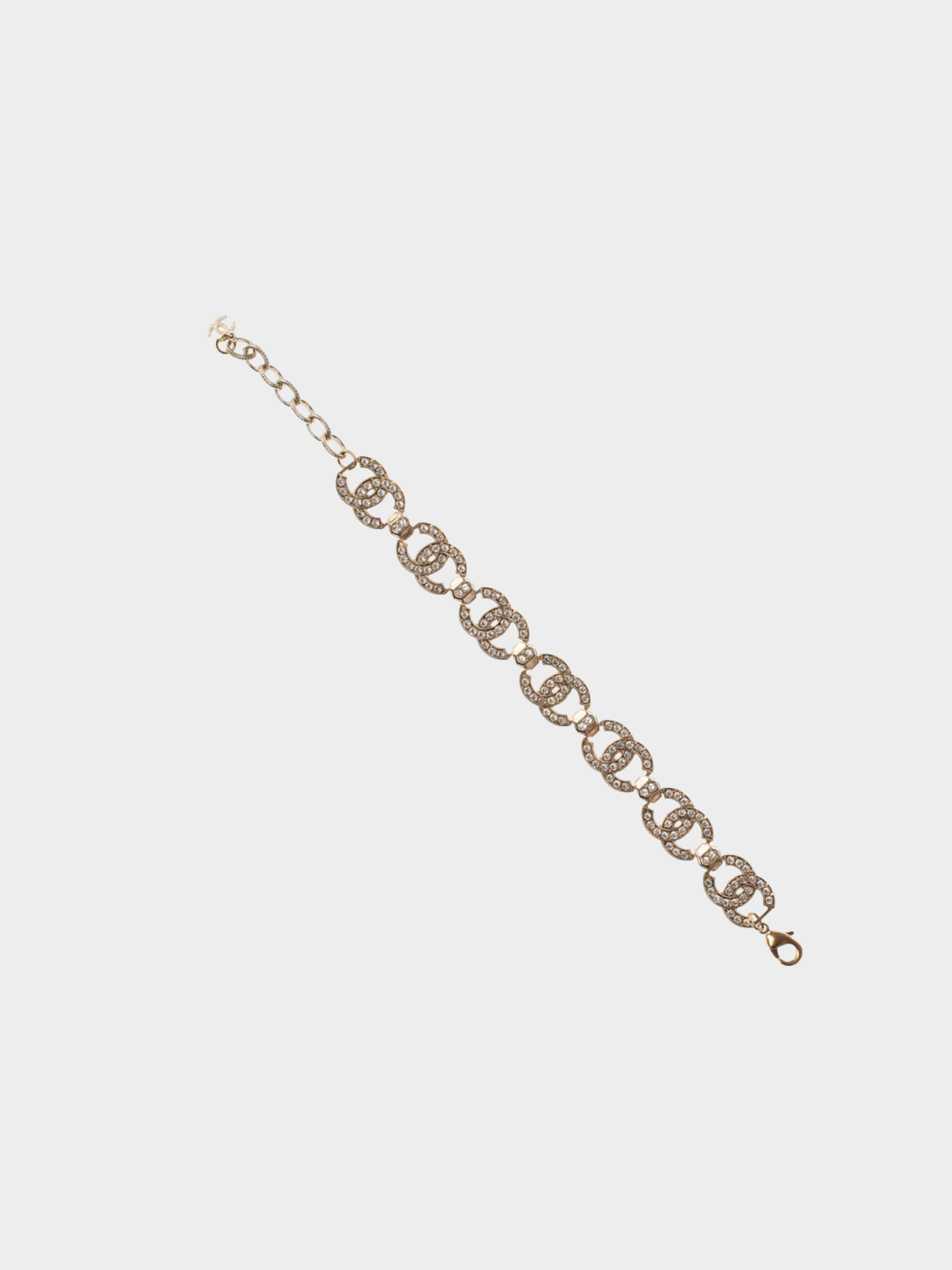 Chanel Cruise 2021 Gold CC Metal Bracelet
