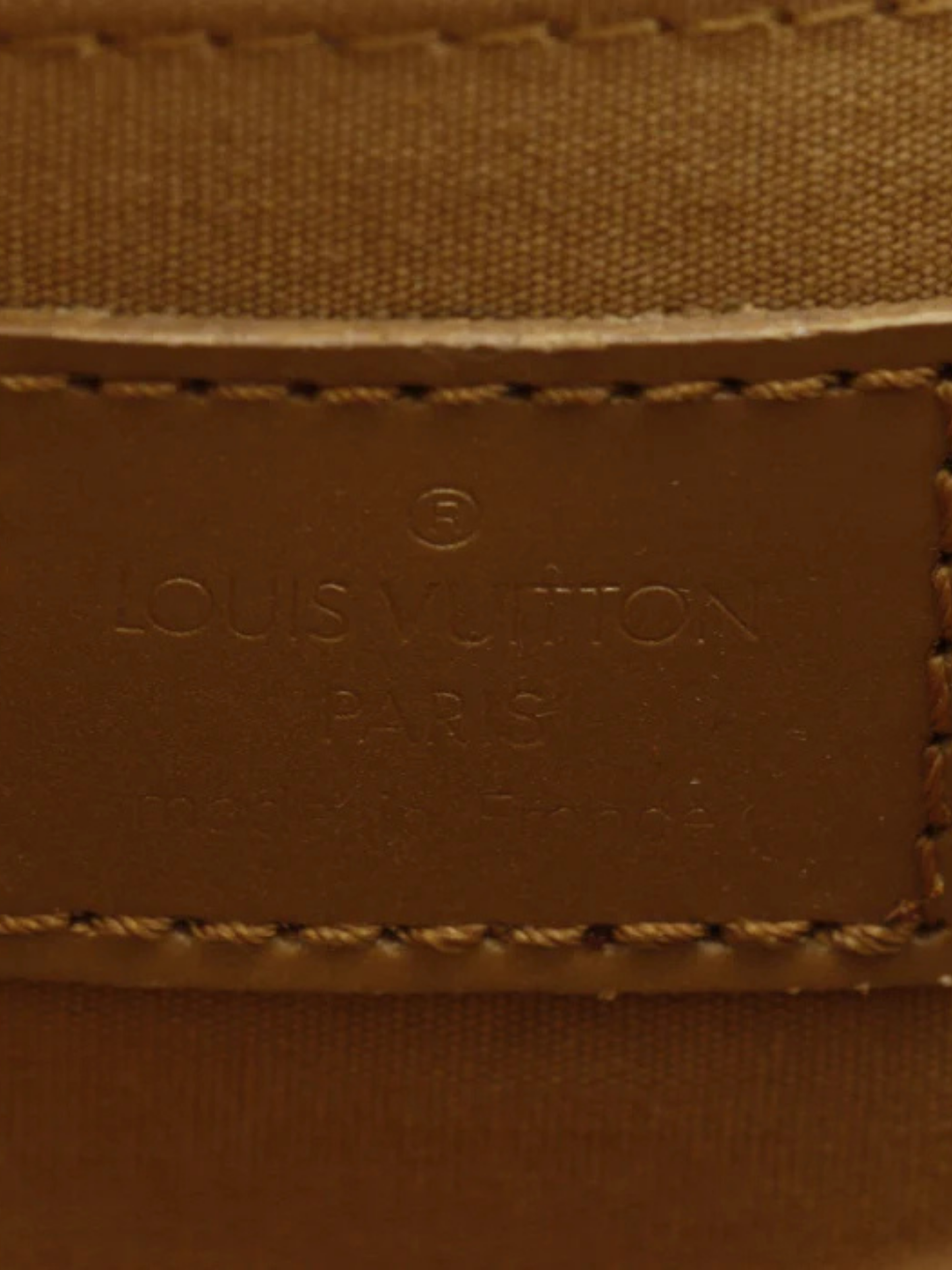 Louis Vuitton 2003 Ambre Gold Monogram Mat Shelton Handbag