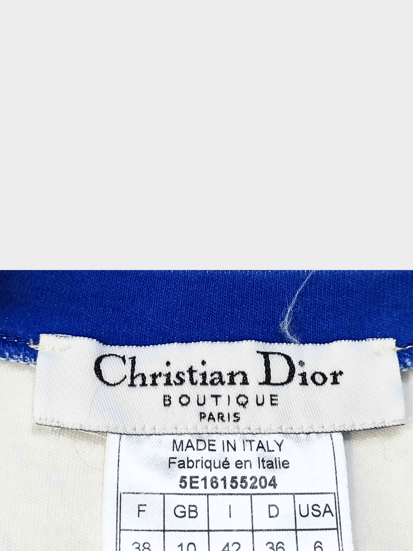 Christian Dior 2005 J' Adore Dior Cartoon Graphic Shirt