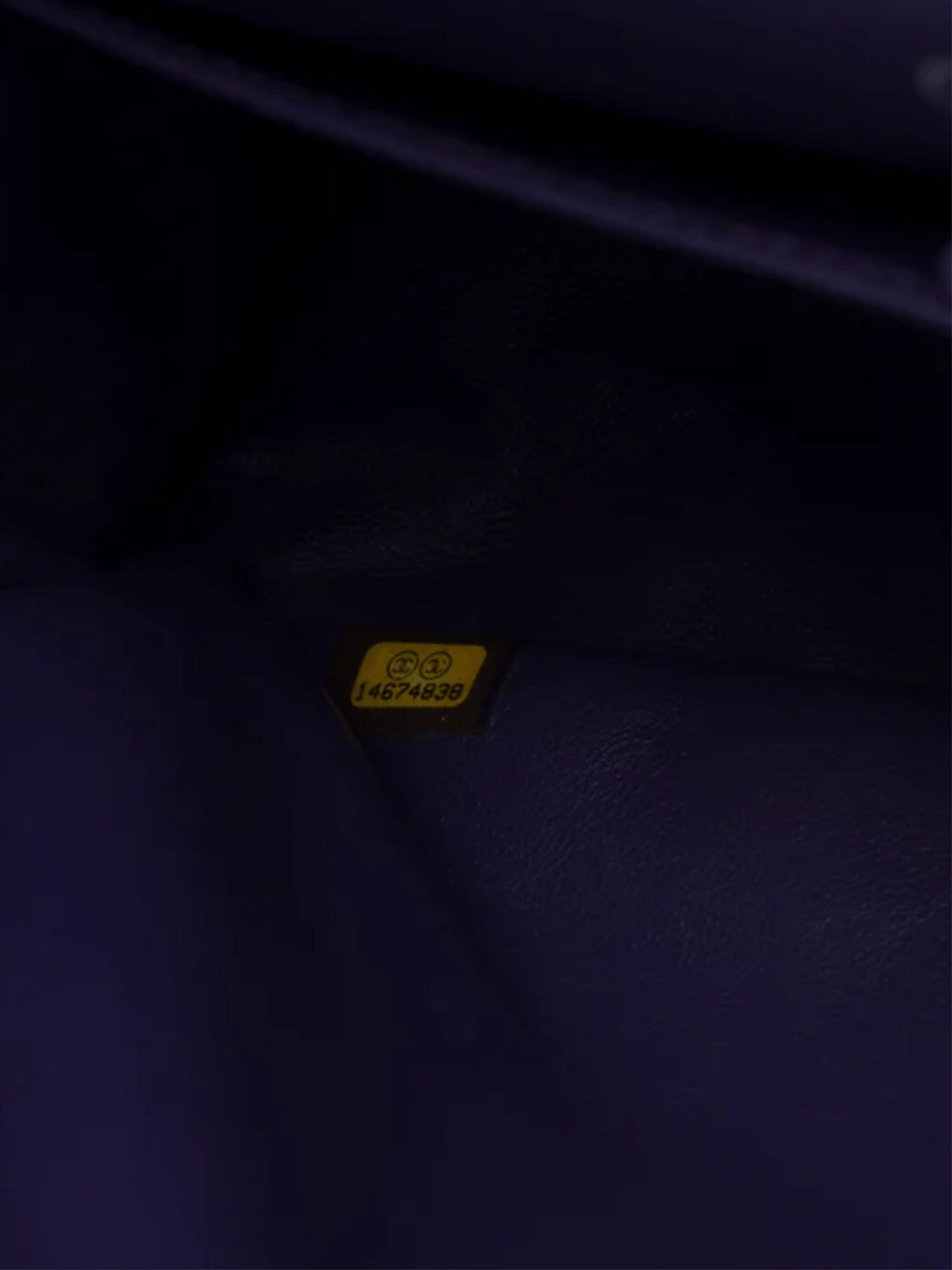 Chanel 2011 Purple Lambskin Quilted 2.55 Flap