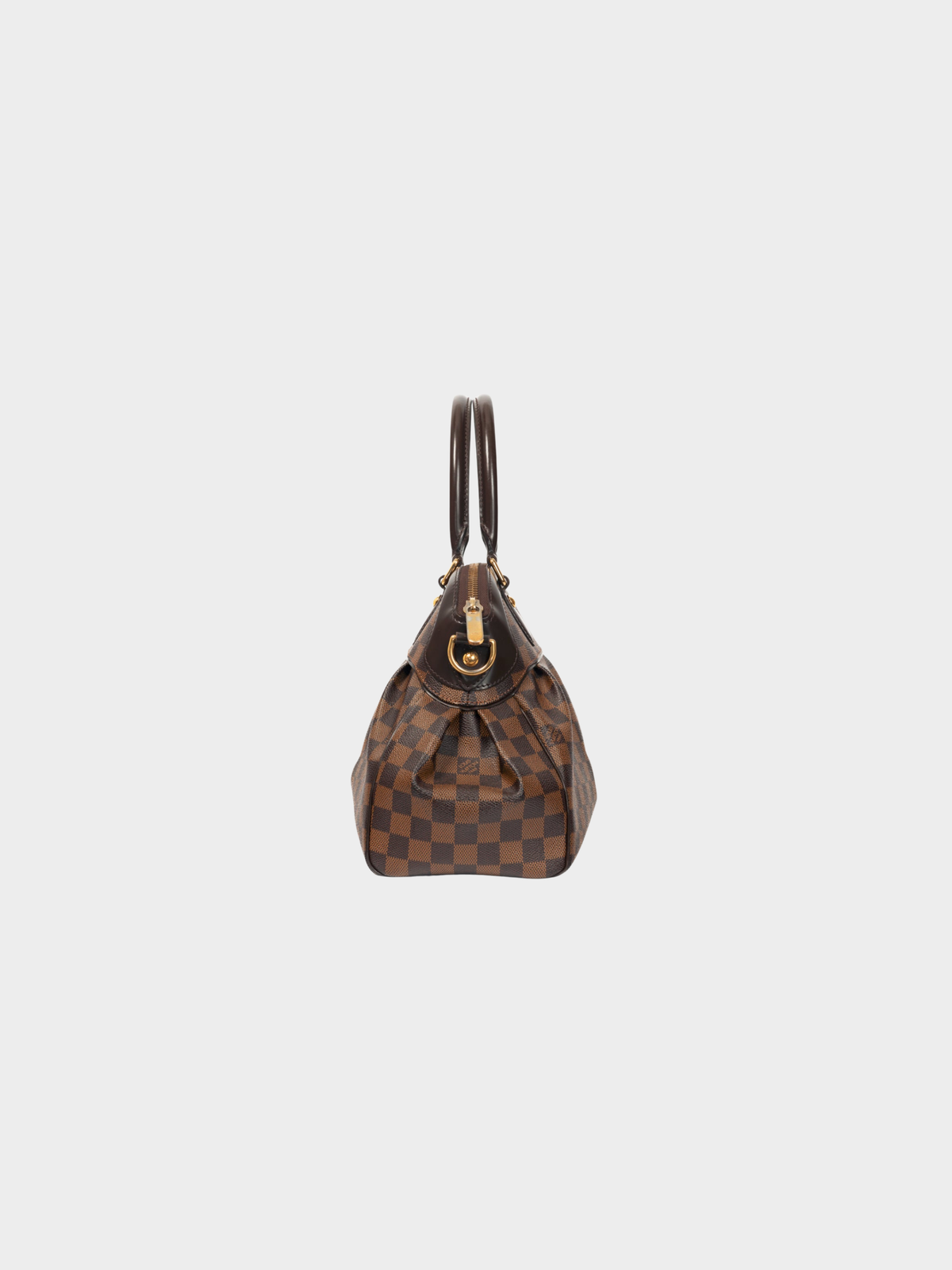 Louis Vuitton 2011 Trevi PM Damier Ebene Canvas Handbag