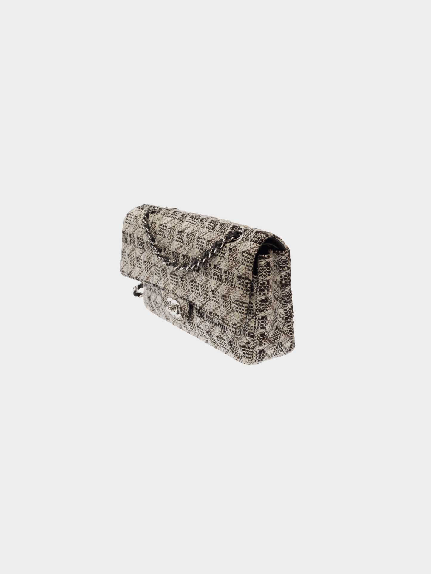 Chanel 2005 Multicolor Tweed Timeless Classic Flap Bag