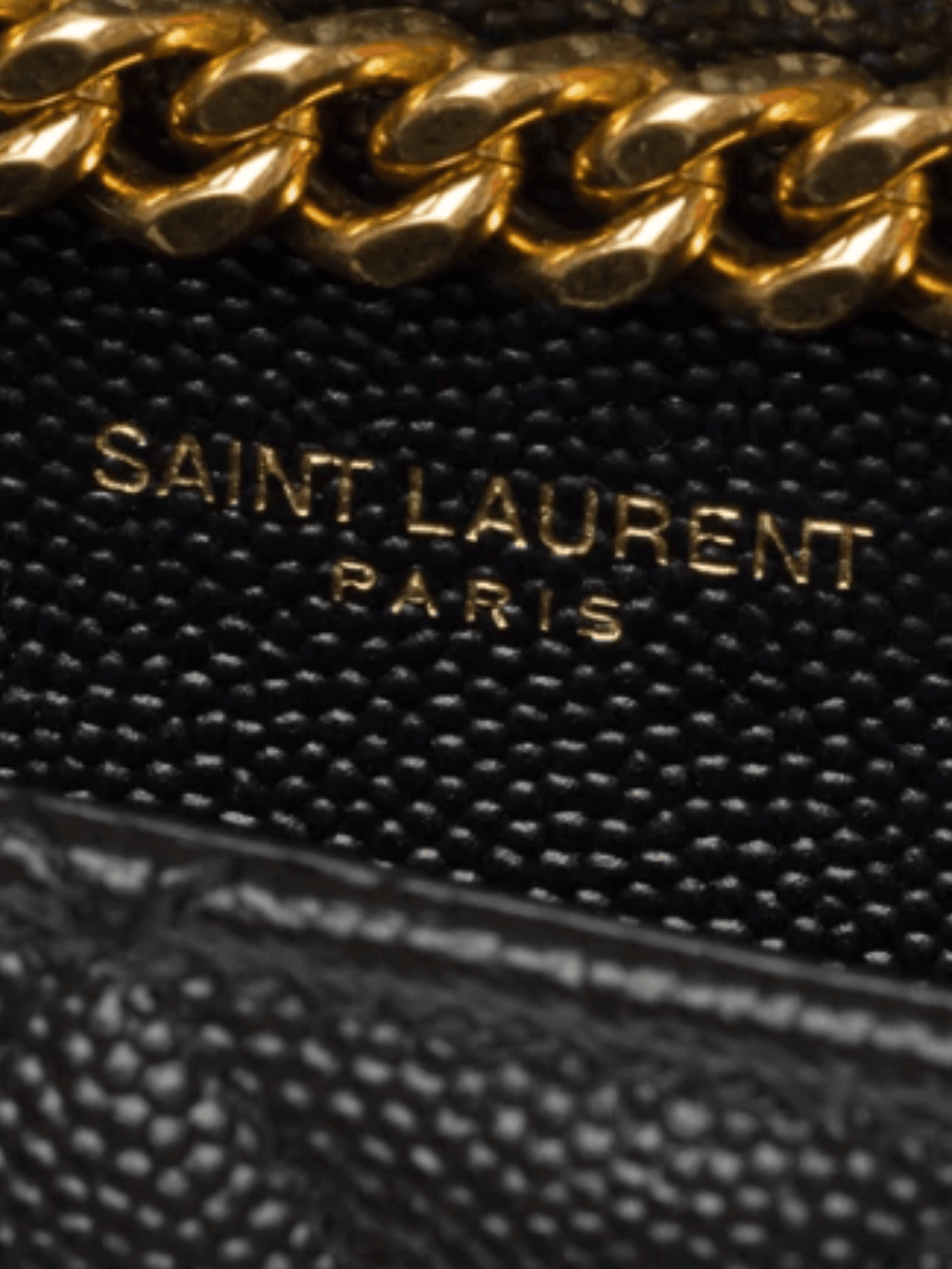 Yves Saint Laurent 2010s Black Leather Bag