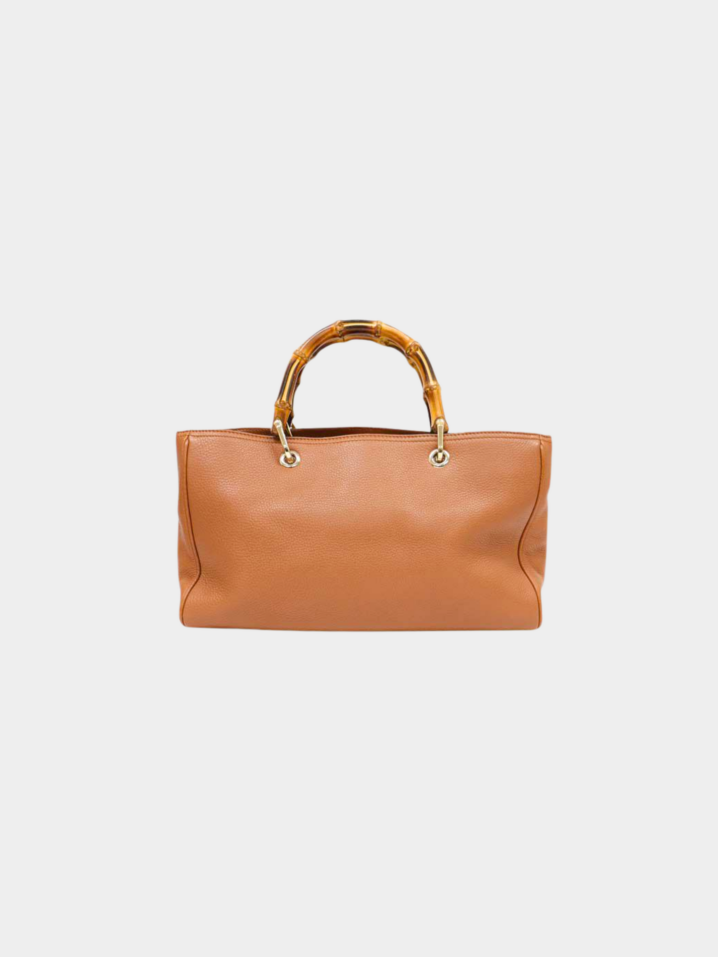 Gucci 2010 Brown Bamboo Two-way Leather bag