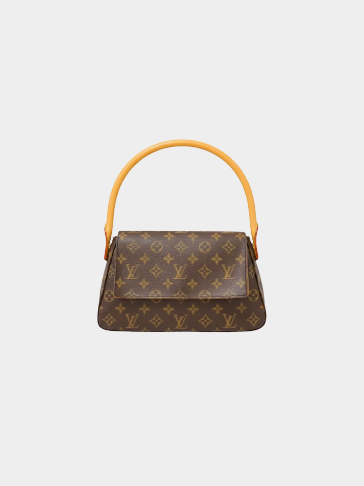 Louis Vuitton 2000s Brown Monogram Mini Looping Bag
