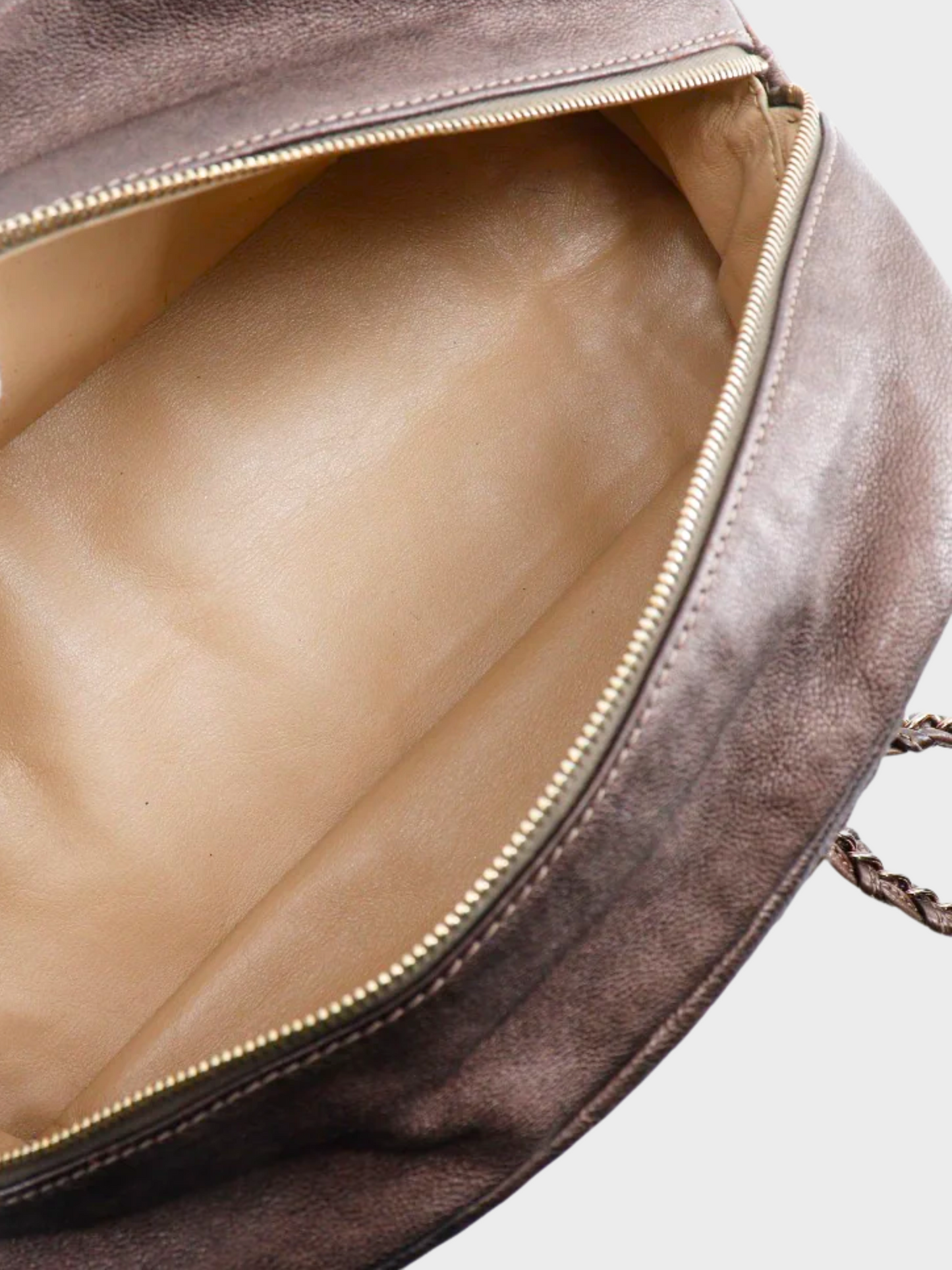Chanel 2006 Brown Boston Chain Shoulder Bag