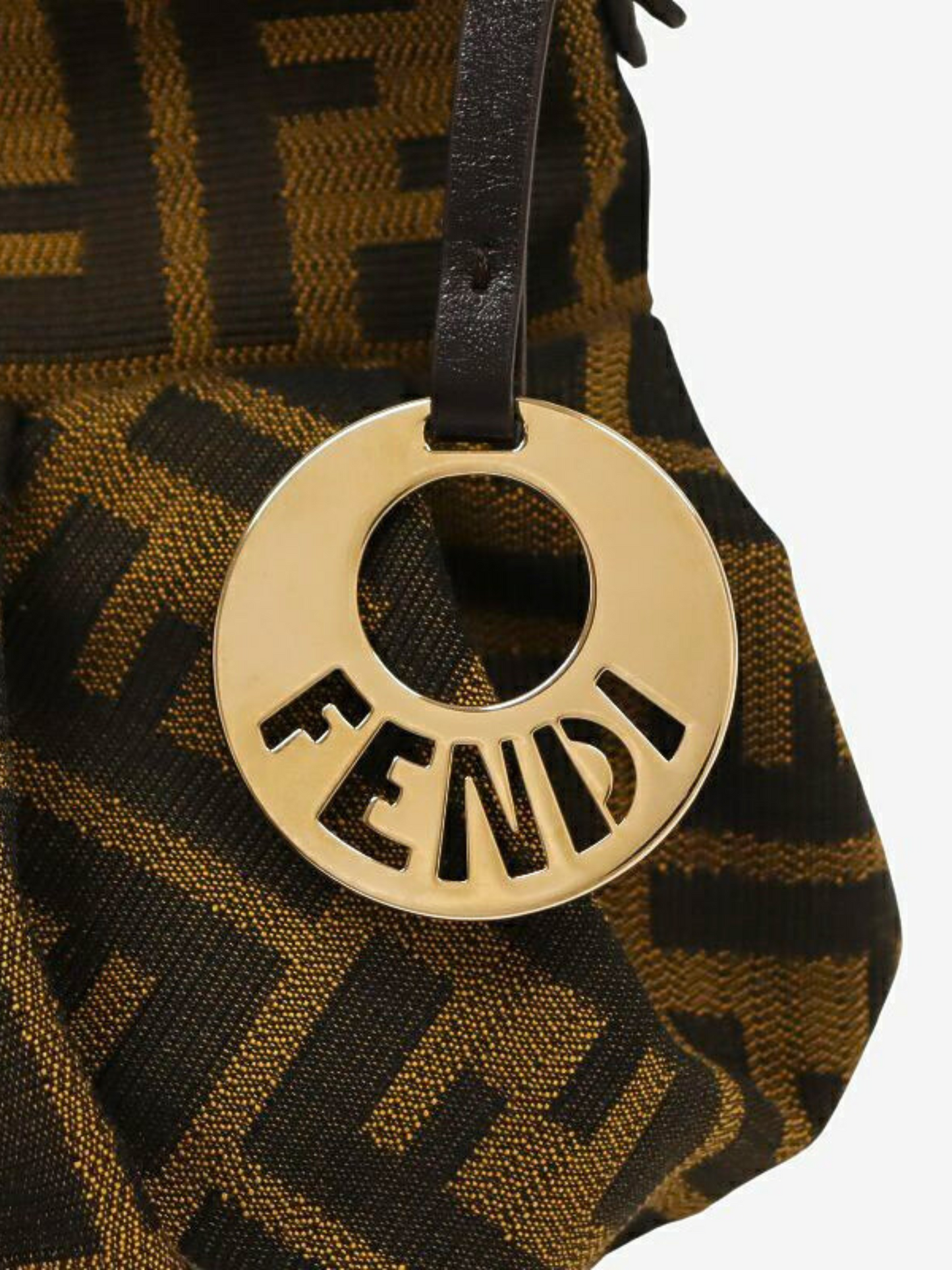 Fendi 2000s Brown Zucca Mini Handbag