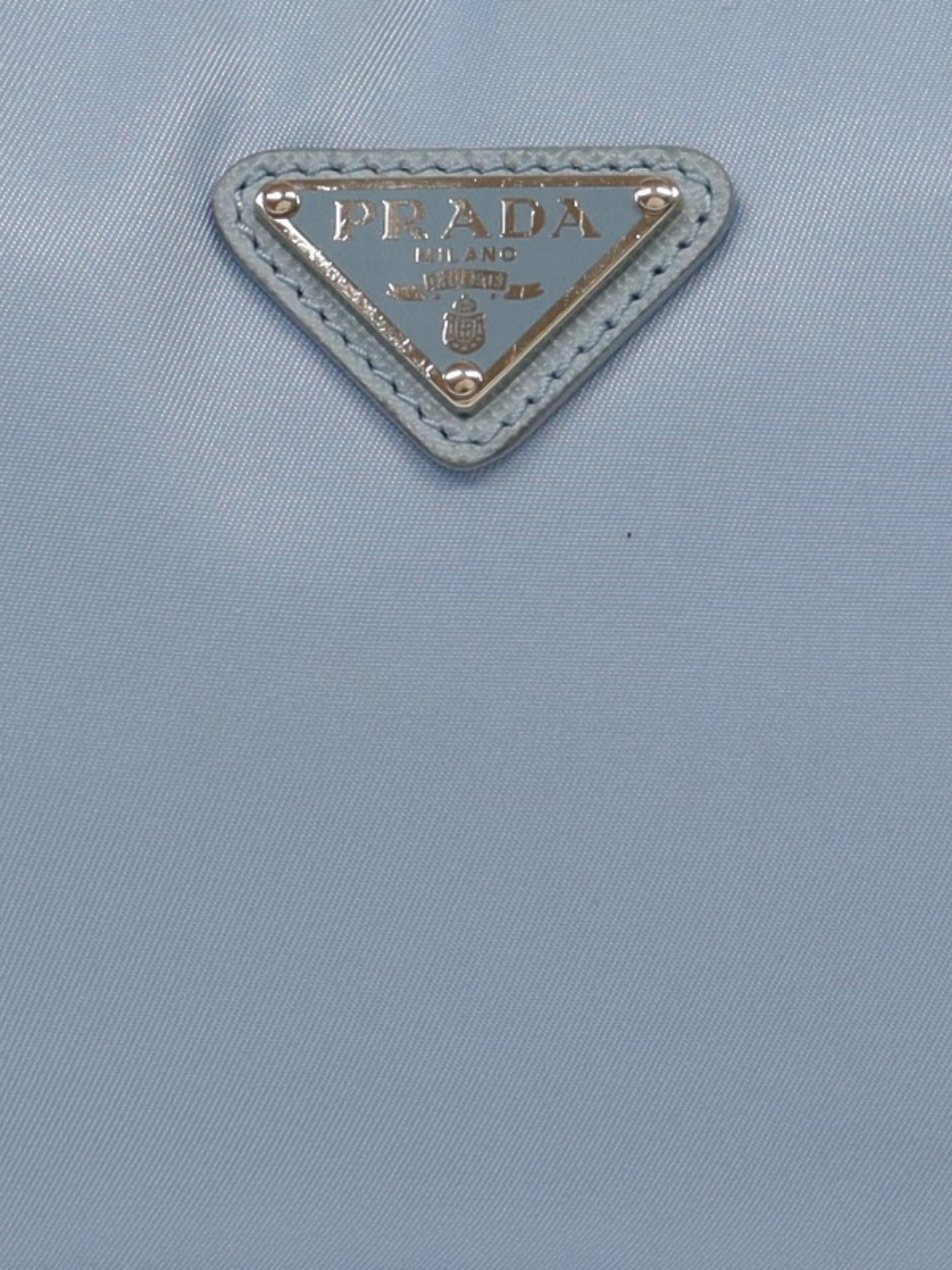 Prada 2000s Ice Blue Nylon Re-Edition 2000 Handbag