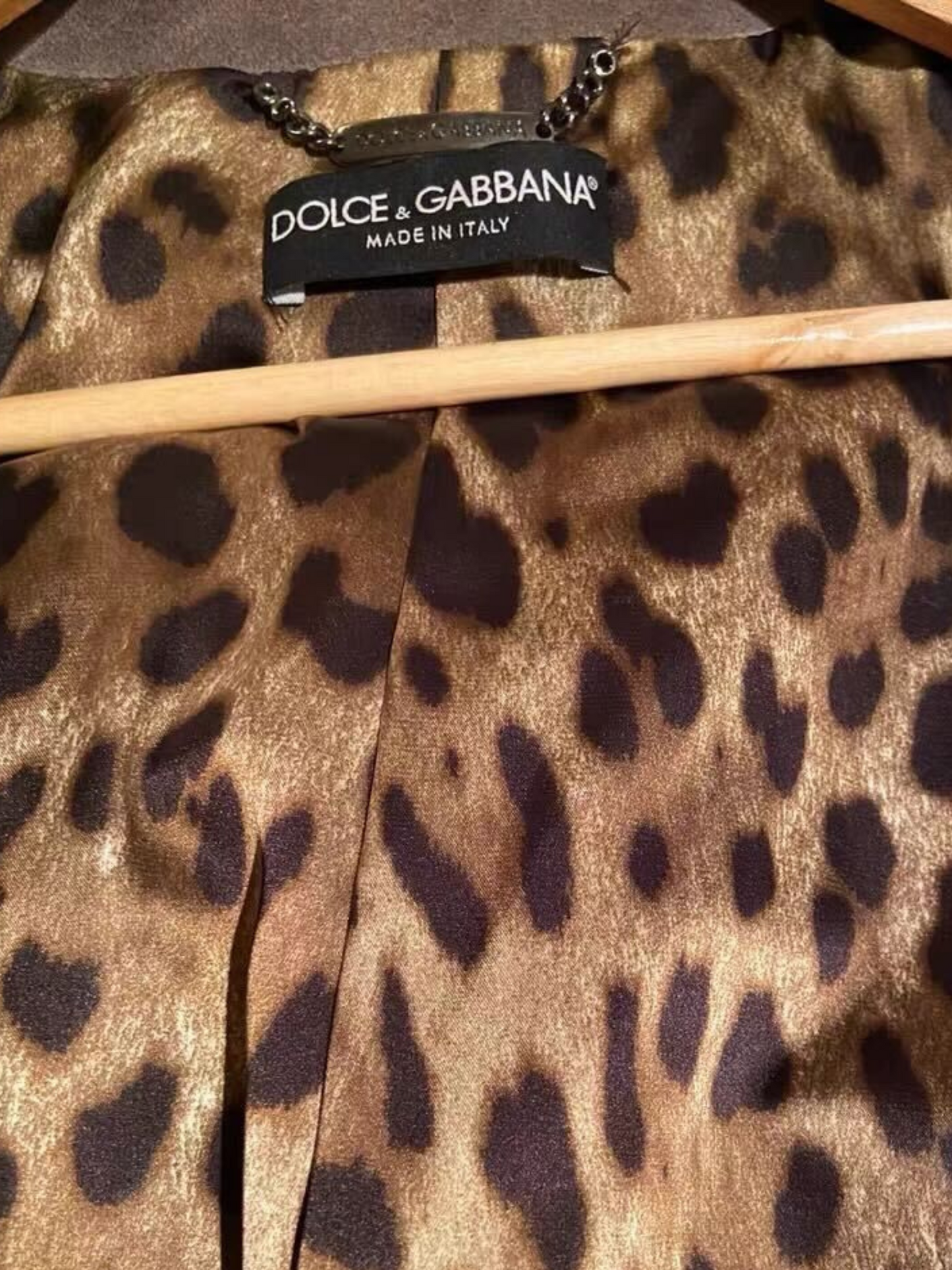 Dolce & Gabbana 2000s Grey Marmotta Mongola Fur Jacket