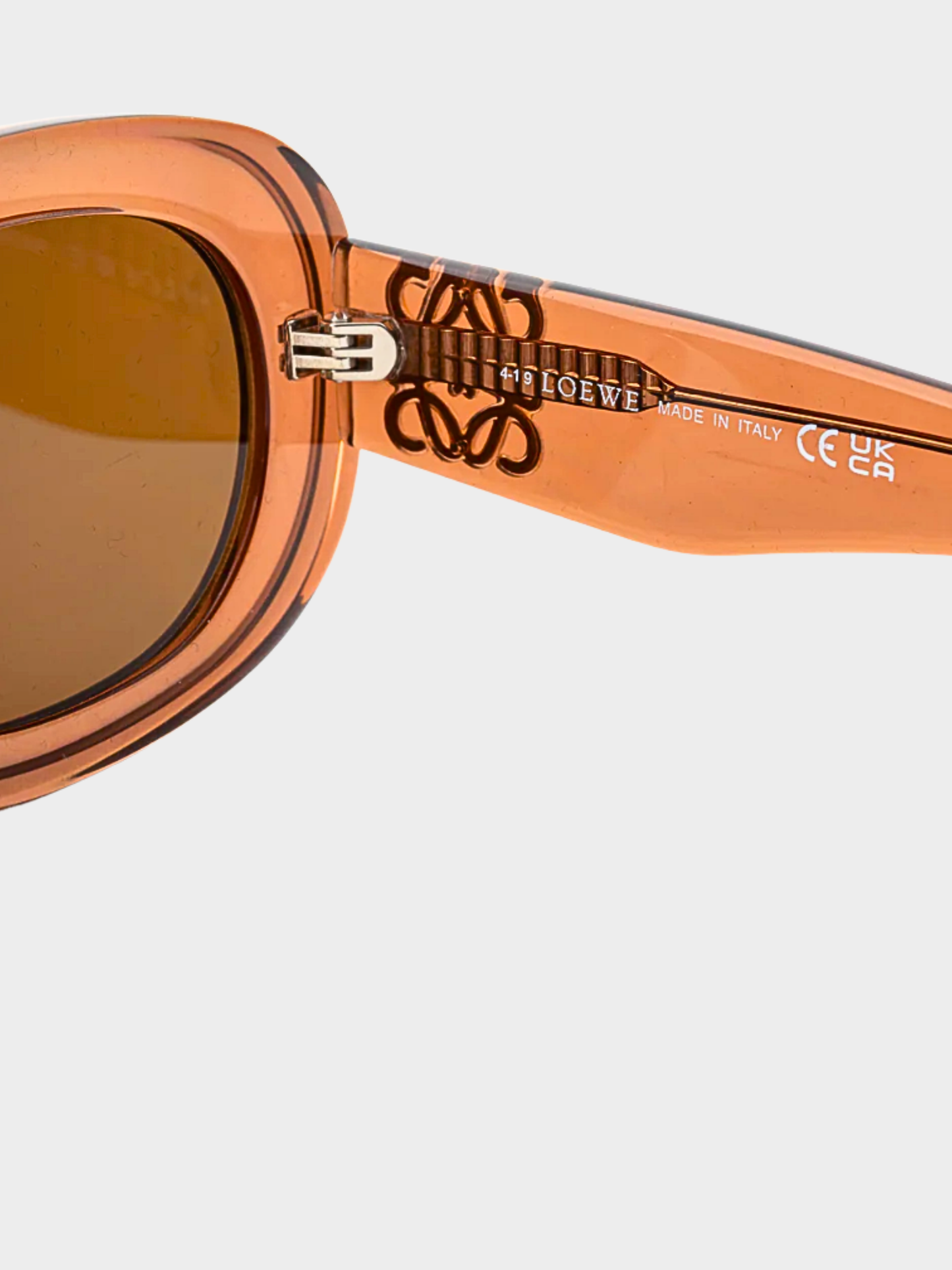 Loewe 2020s Blush Acetate Anagram Sunglasses