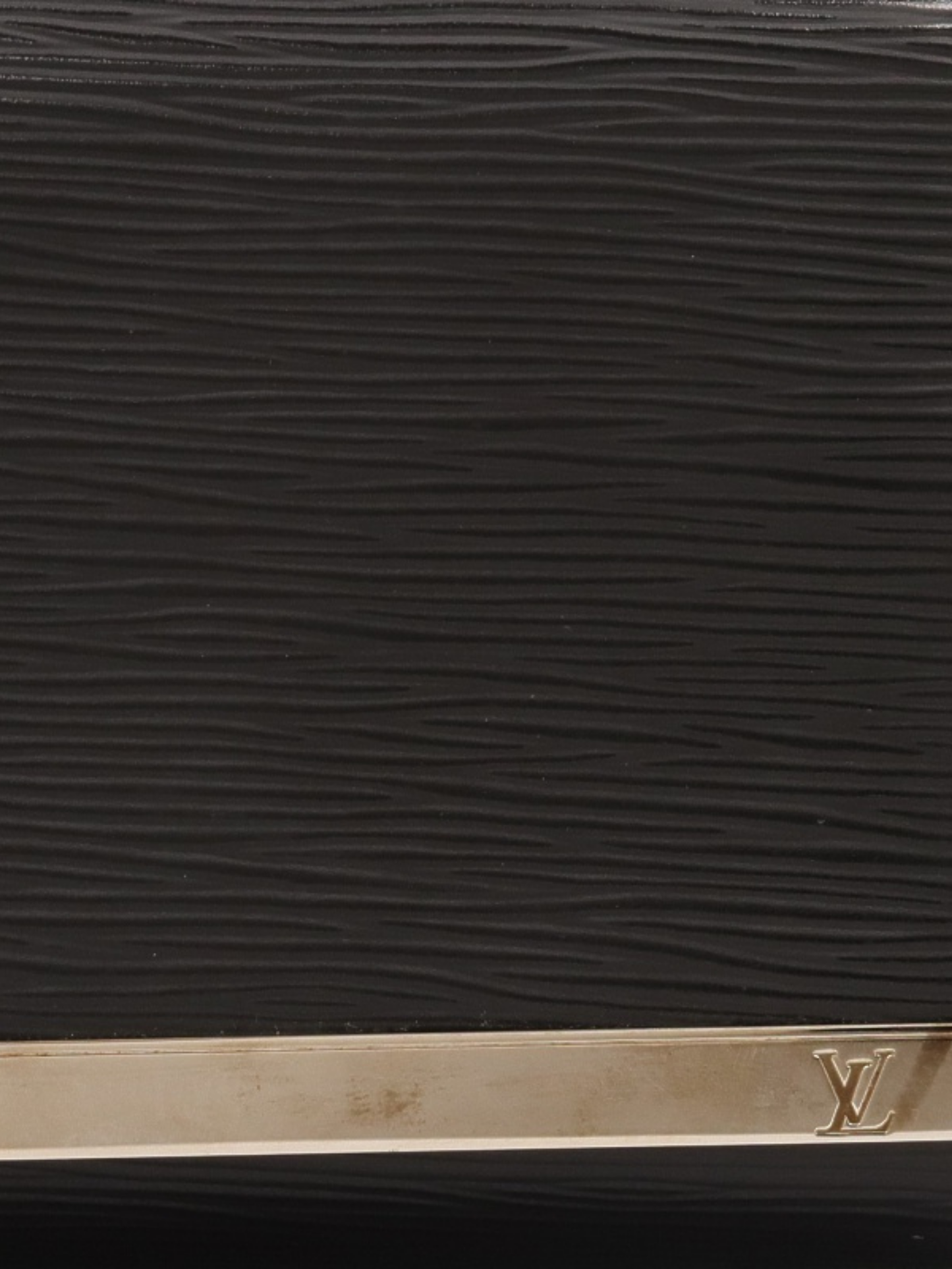 Louis Vuitton 2012 Black Epi Leather Pochette Sévigné Shoulder Bag