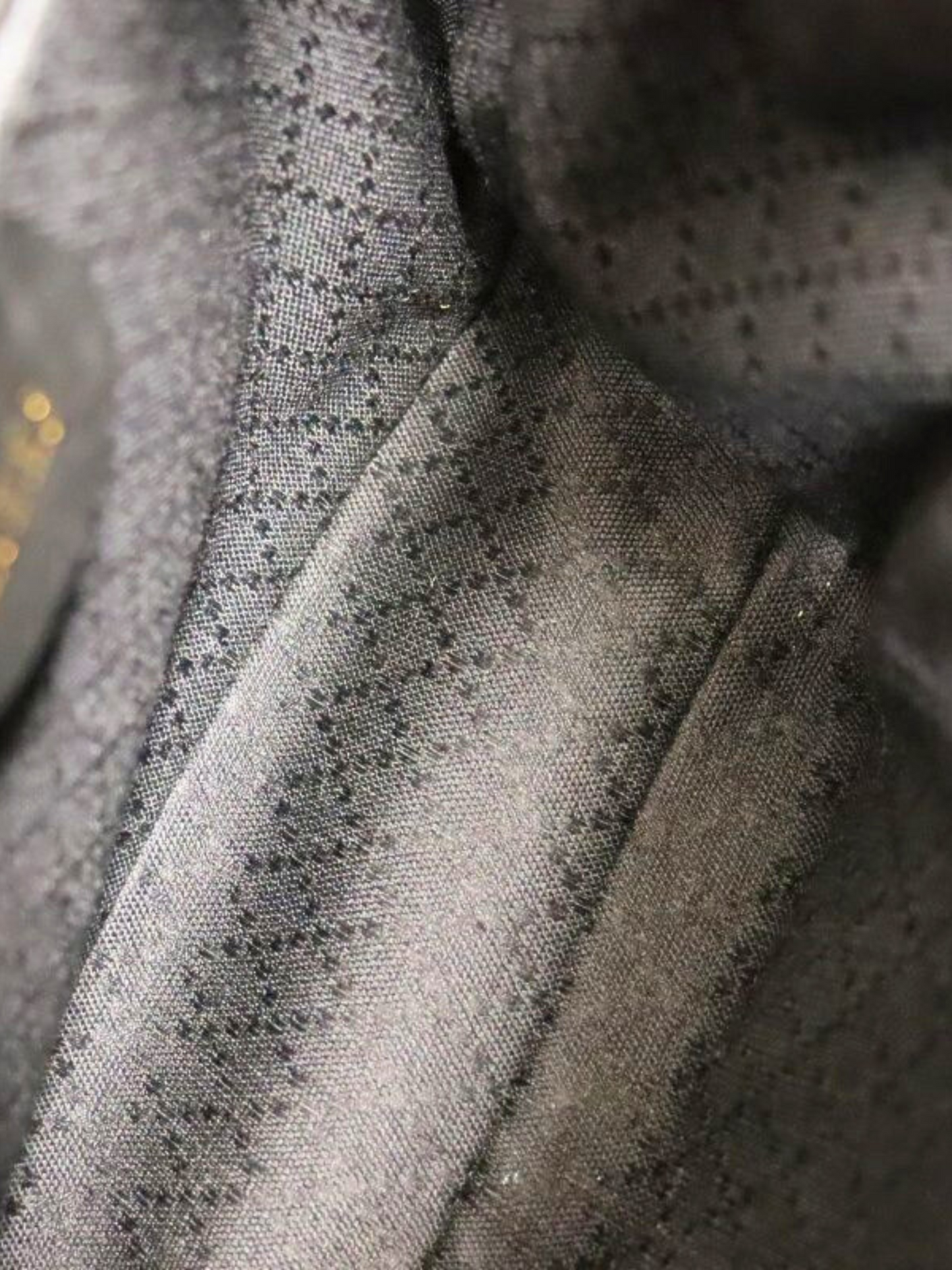 Gucci 1990s Black Bamboo Leather Backpack