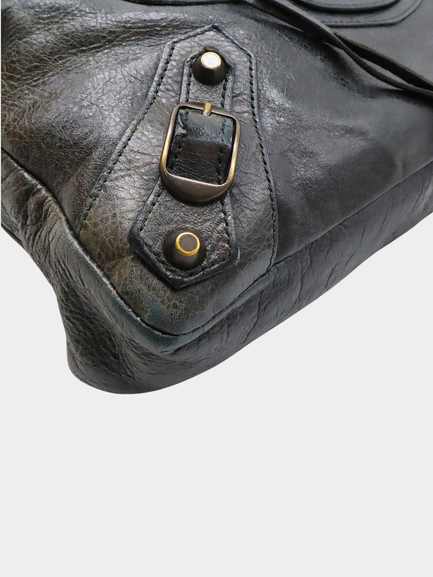 Balenciaga 2011 Black Leather Classic City Bag