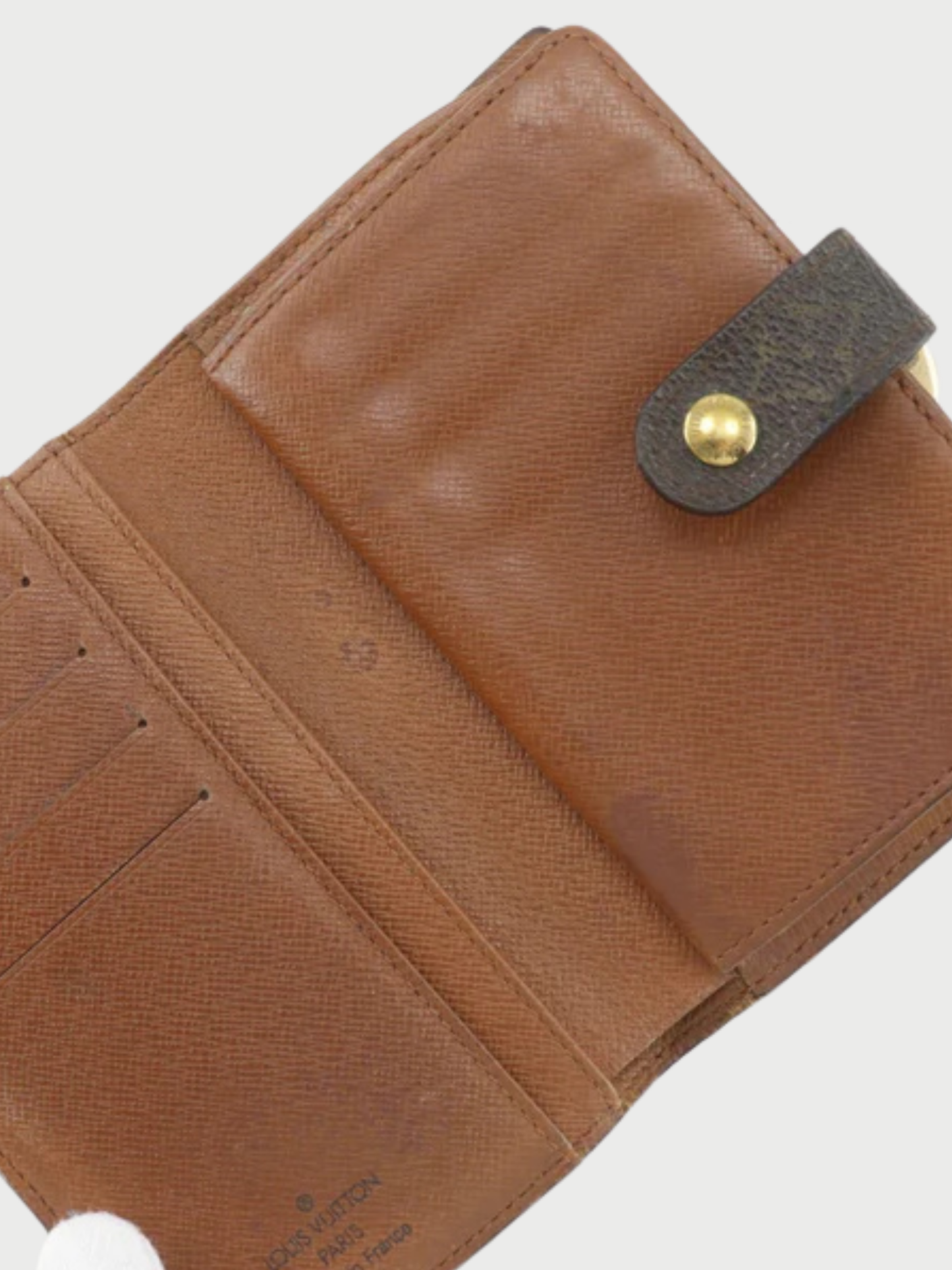 Louis Vuitton 1990s Brown Monogram Canvas Portefeuille Viennois Bi-Fold Wallet