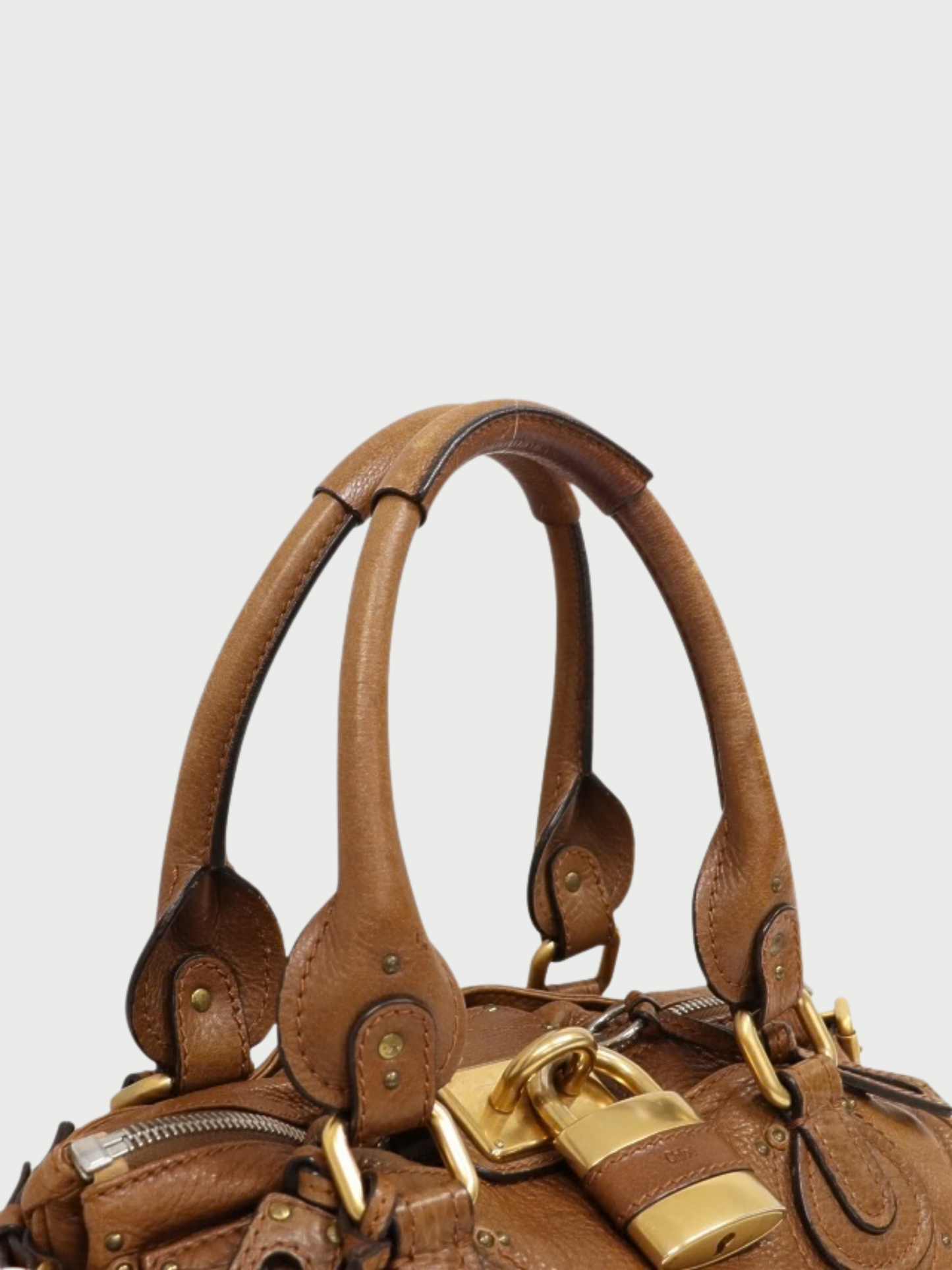 Chloé 2005 Brown Leather Paddington Bag