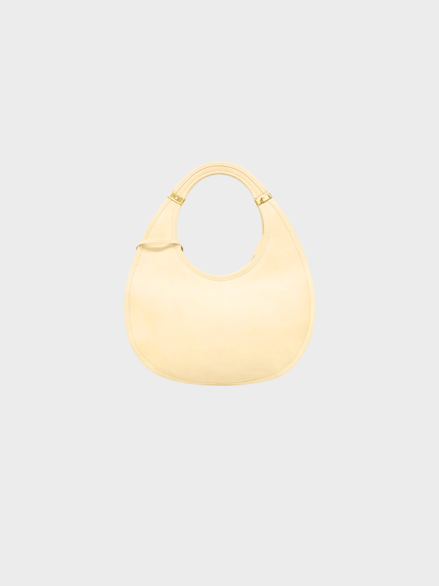 Christian Dior 2010s Ivory Diorita Hobo Bag
