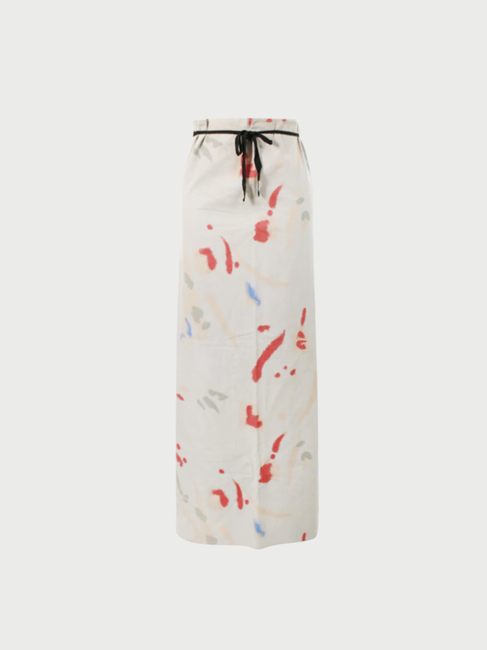 Maison Martin Margiela AW 1999 Gray Multicolor Cotton Trousers