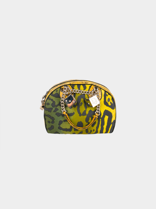 Christian Dior 2004 Multicolor Limited Edition "Gambler" bag
