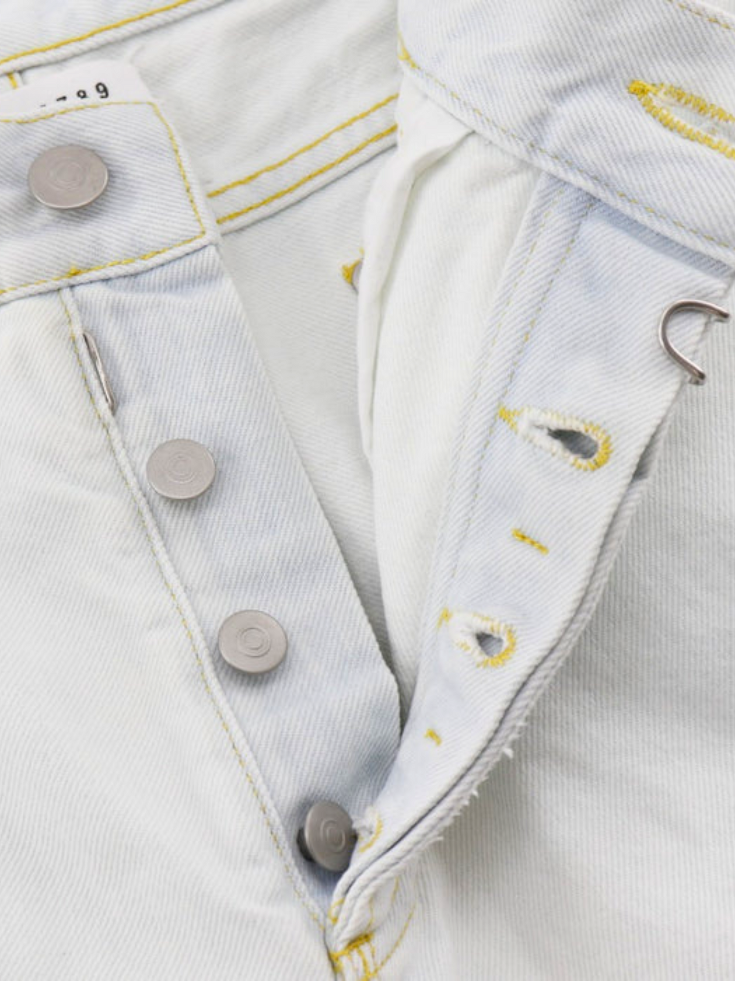 Maison Margiela 2018 Bleach Washed Denim Pants