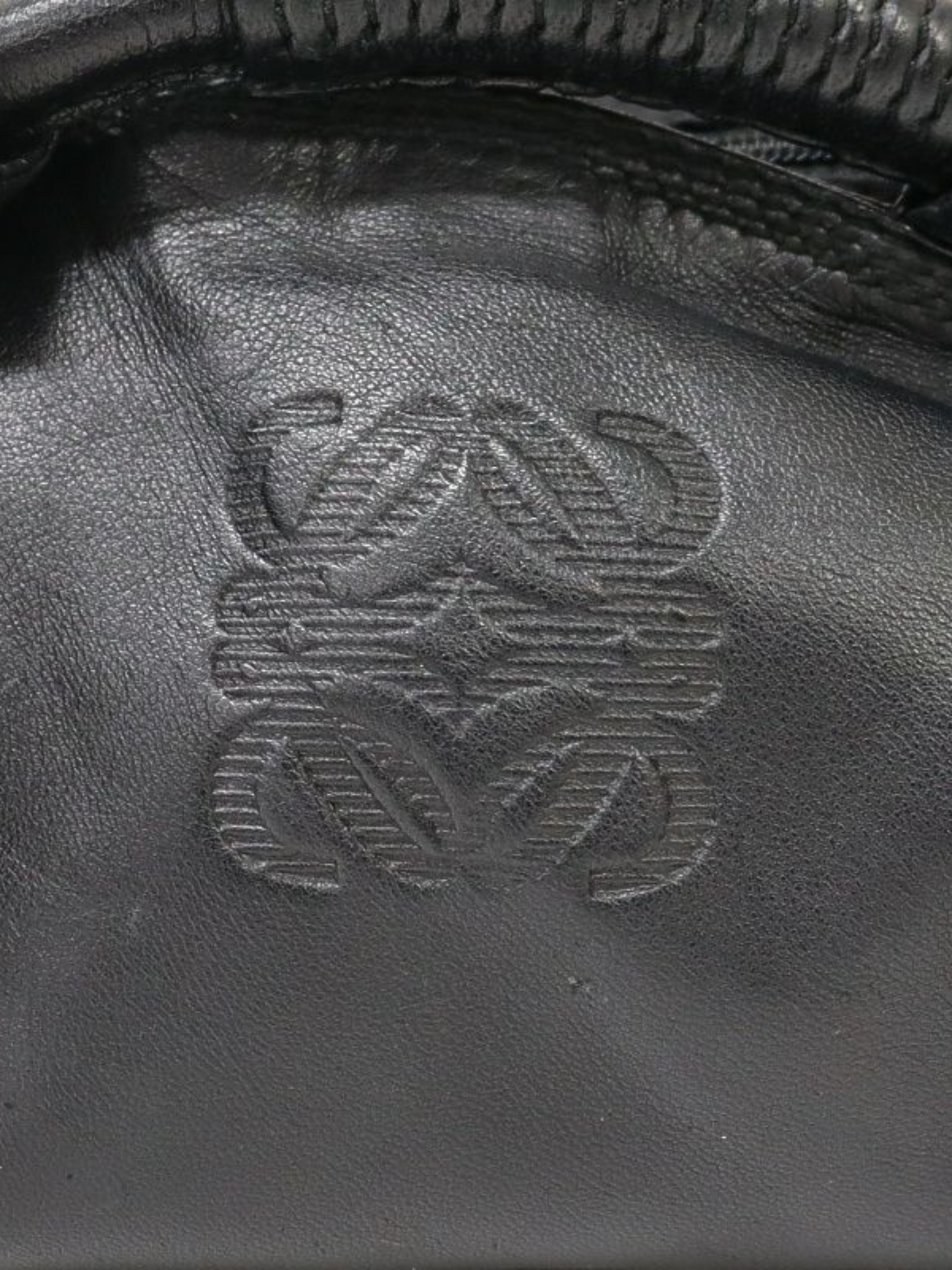 Loewe 2000s Black Mini Nappa Aire Bag