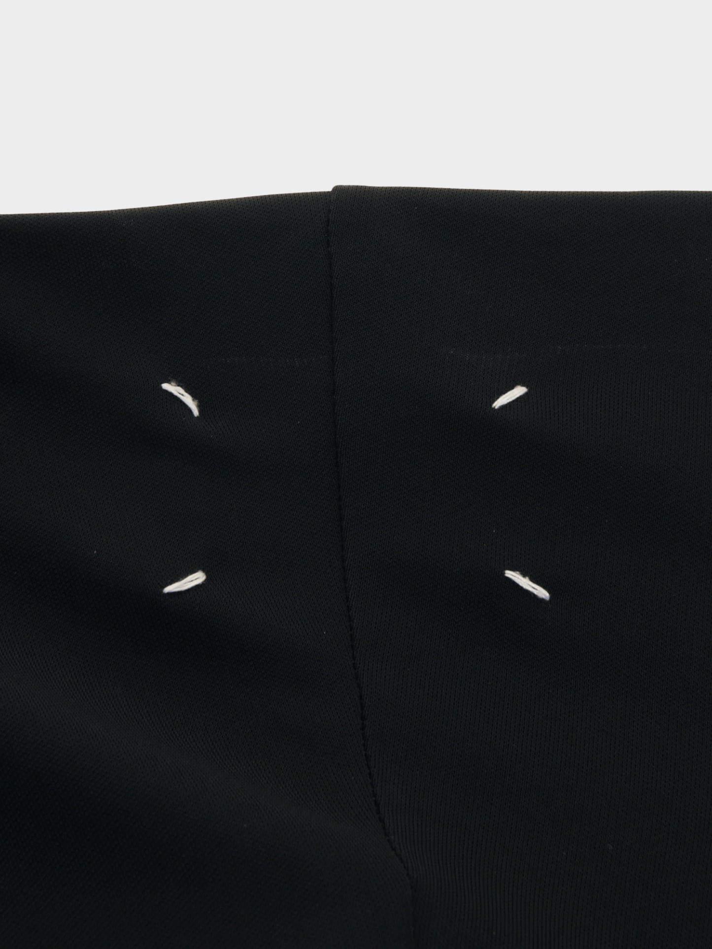 Maison Martin Margiela SS 2006 Black Viscose Off Shoulder Jumpsuit