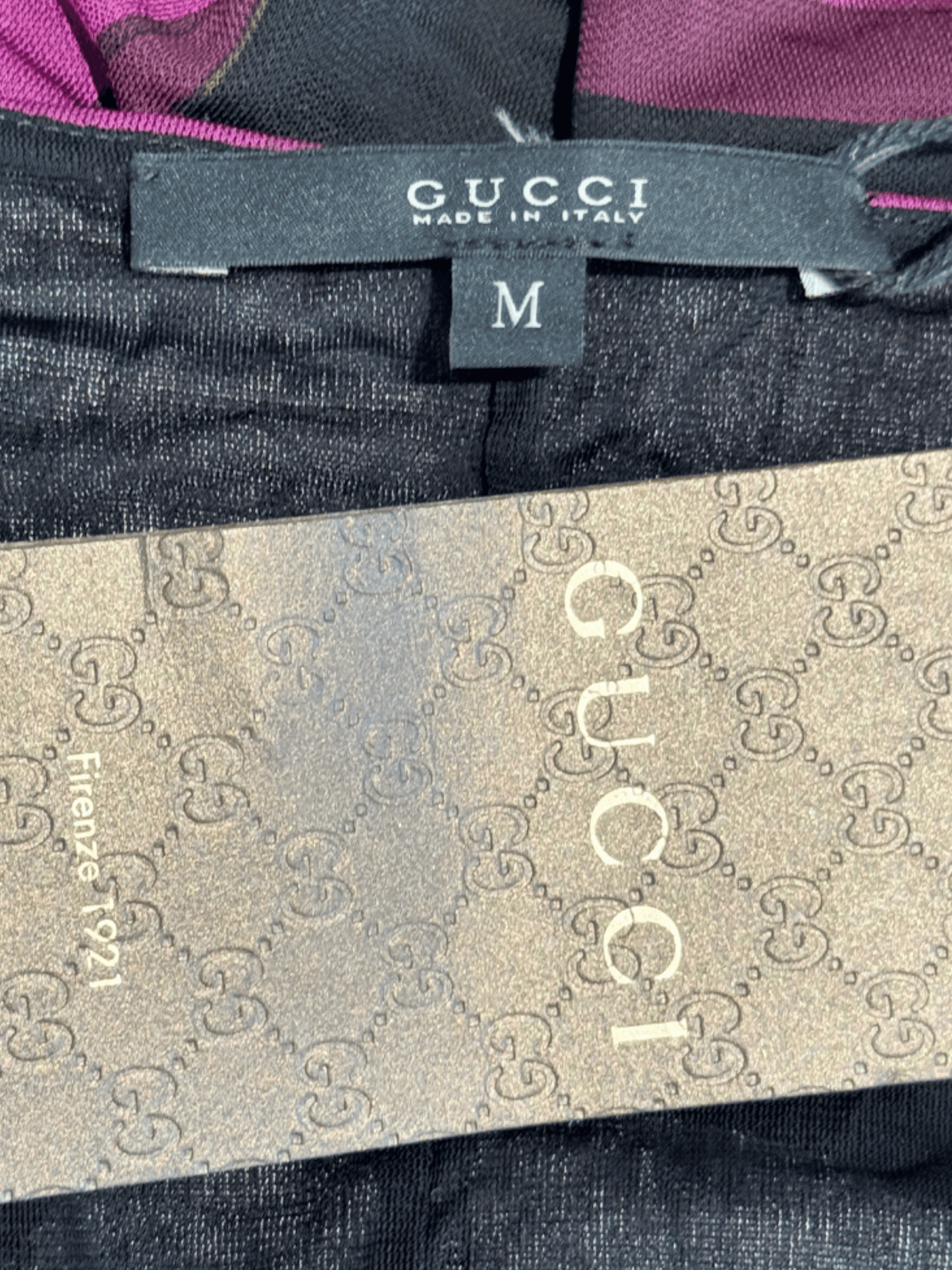 Gucci SS 2014 Multicoloured Graphic Printed Halter Top