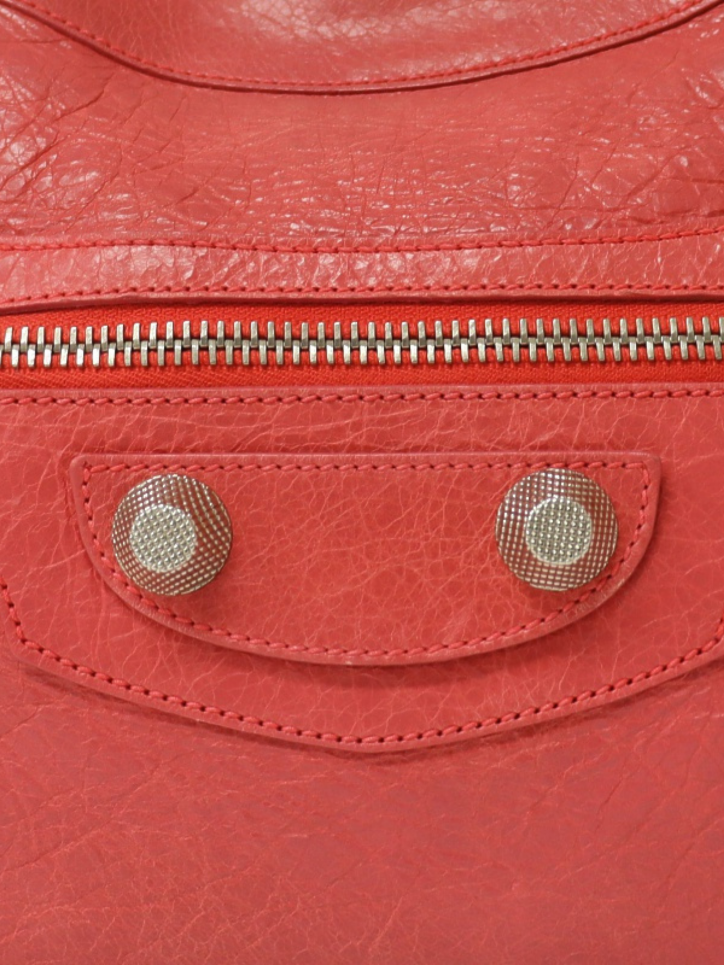 Balenciaga 2000s Pink Leather Giant City Bag