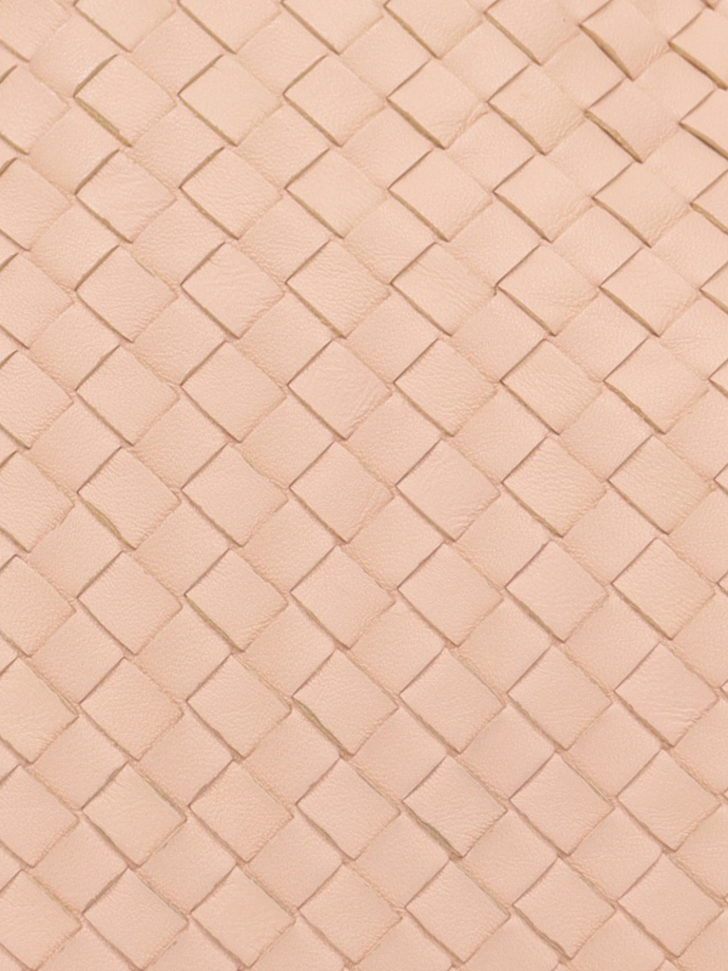 Bottega Veneta 2010s Pink Leather Intrecciato Garda Handbag