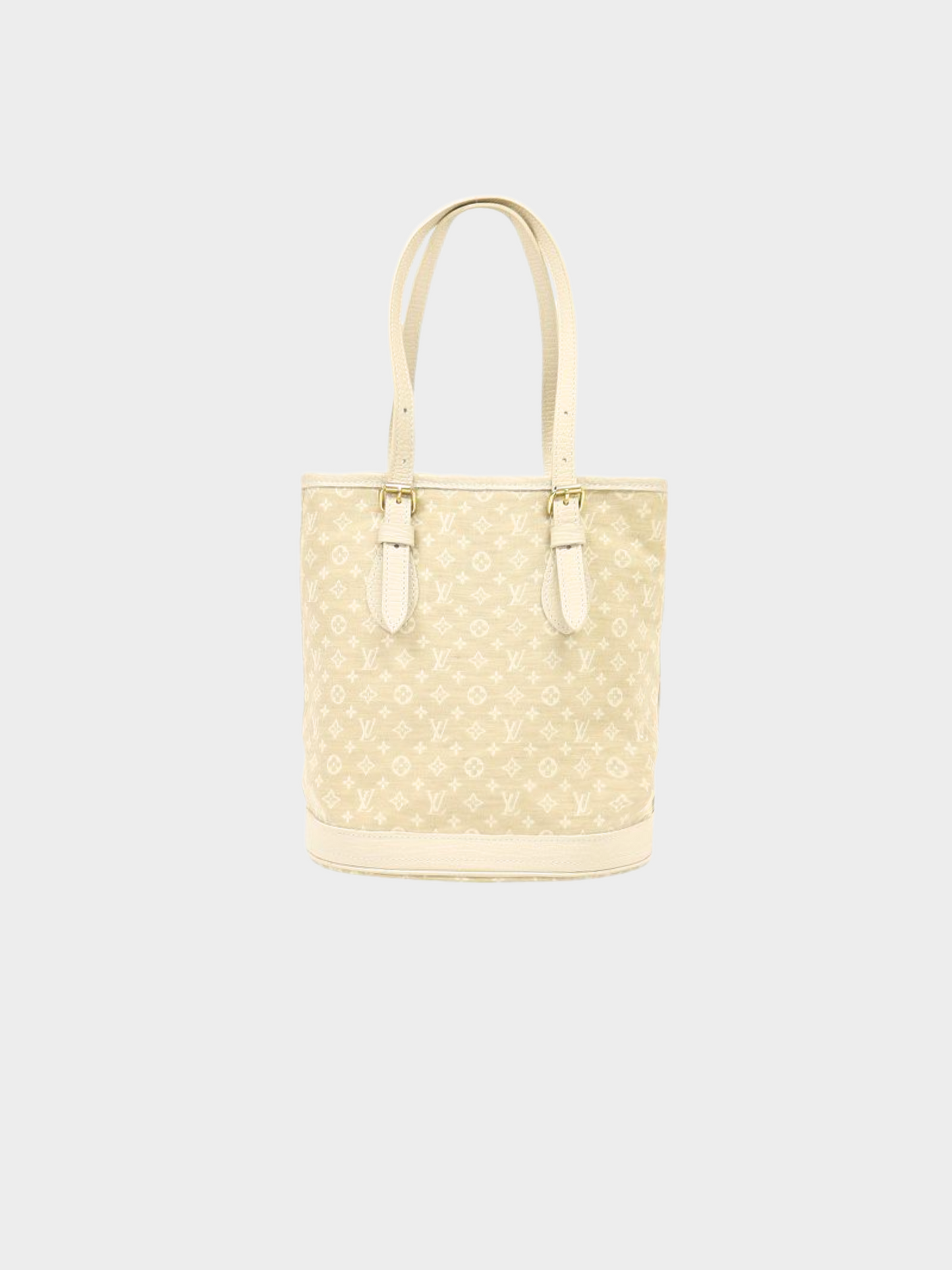 Louis Vuitton 2006 Beige Monogram Mini Run Bucket PM Bag
