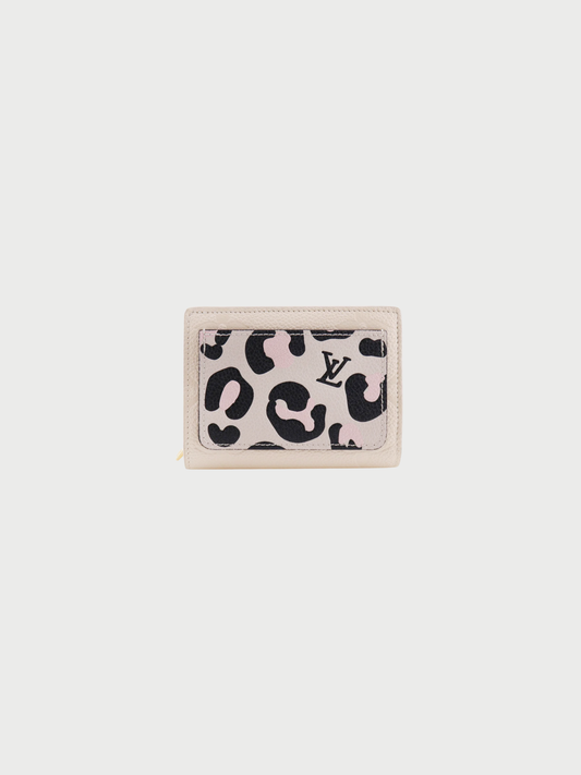 Louis Vuitton 2020s Off White Monogram Empreinte Portefeuille Cléa Wallet