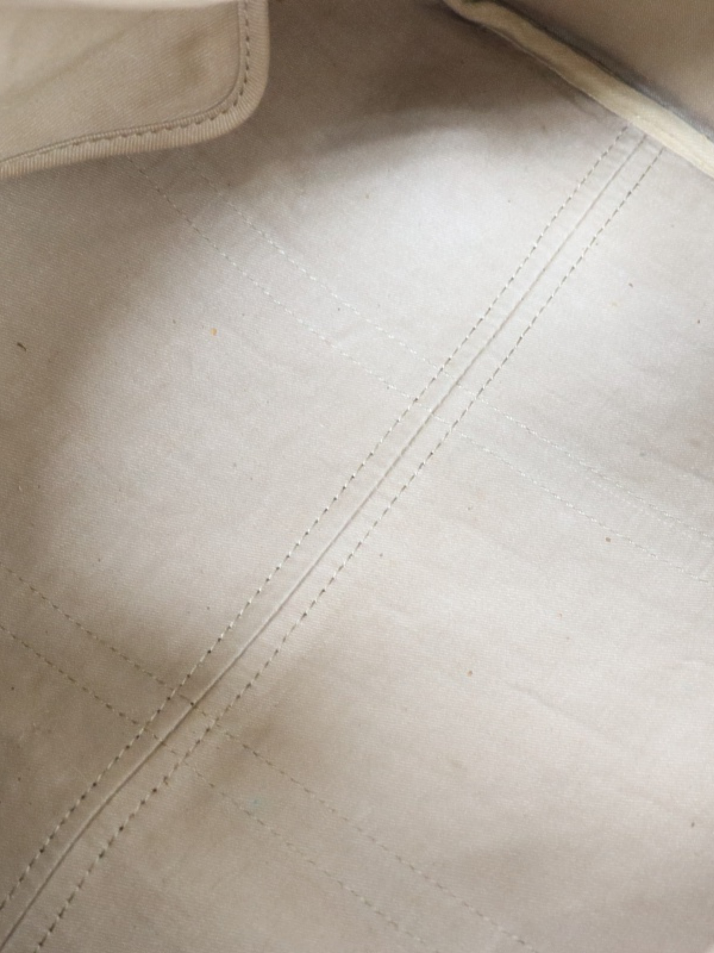 Christian Dior 2000s Beige Brown Trotter Canvas Boston Bag