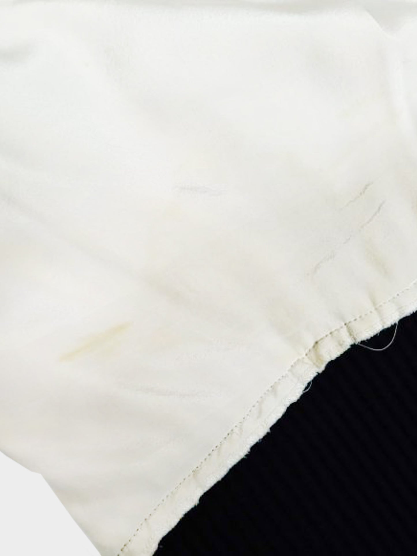 Chanel SS 2005 Two-tone Silk Top with Ribbons