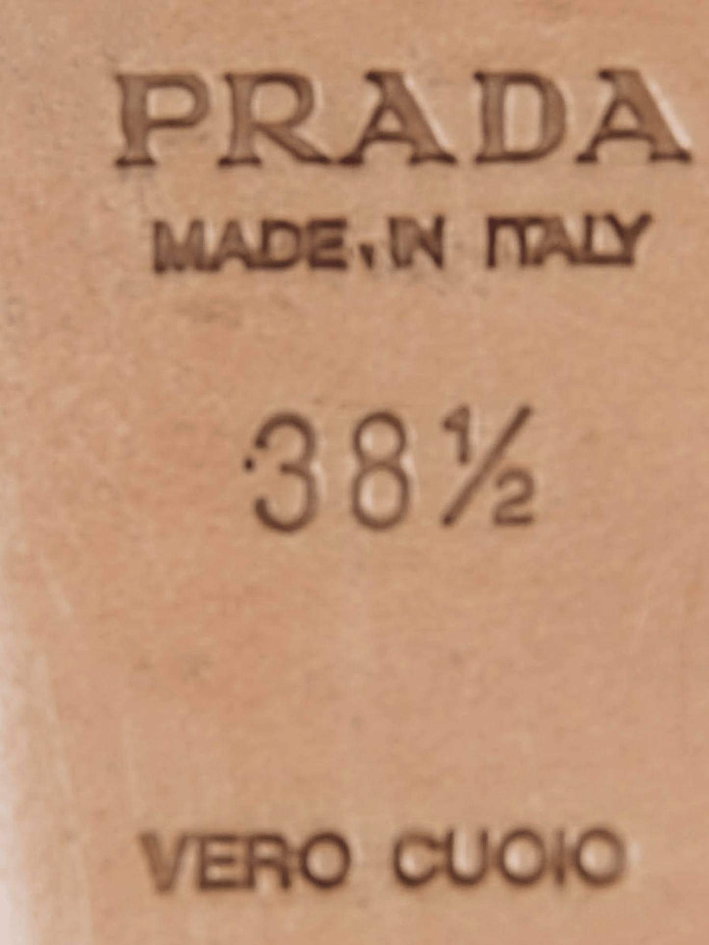 Prada 2000s Brown Woven Leather Flats