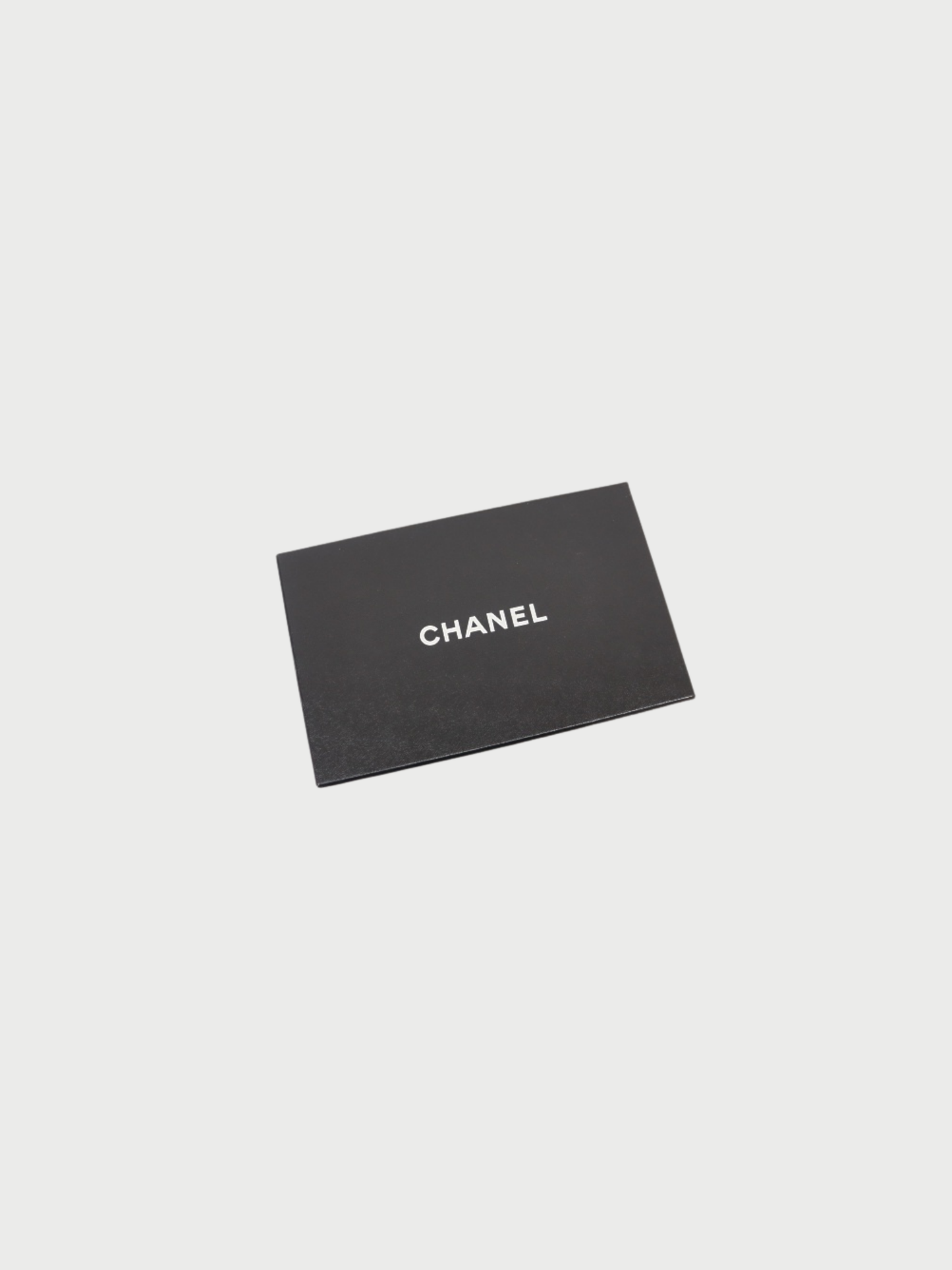 Chanel 2010s Silver Caviar Leather Wallet