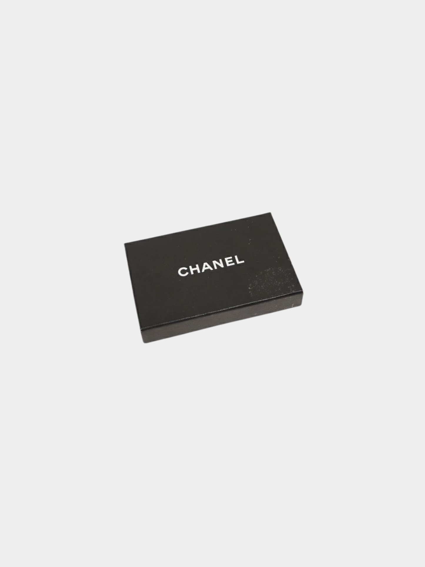 Chanel 2000s Purple Caviar Leather Card Case
