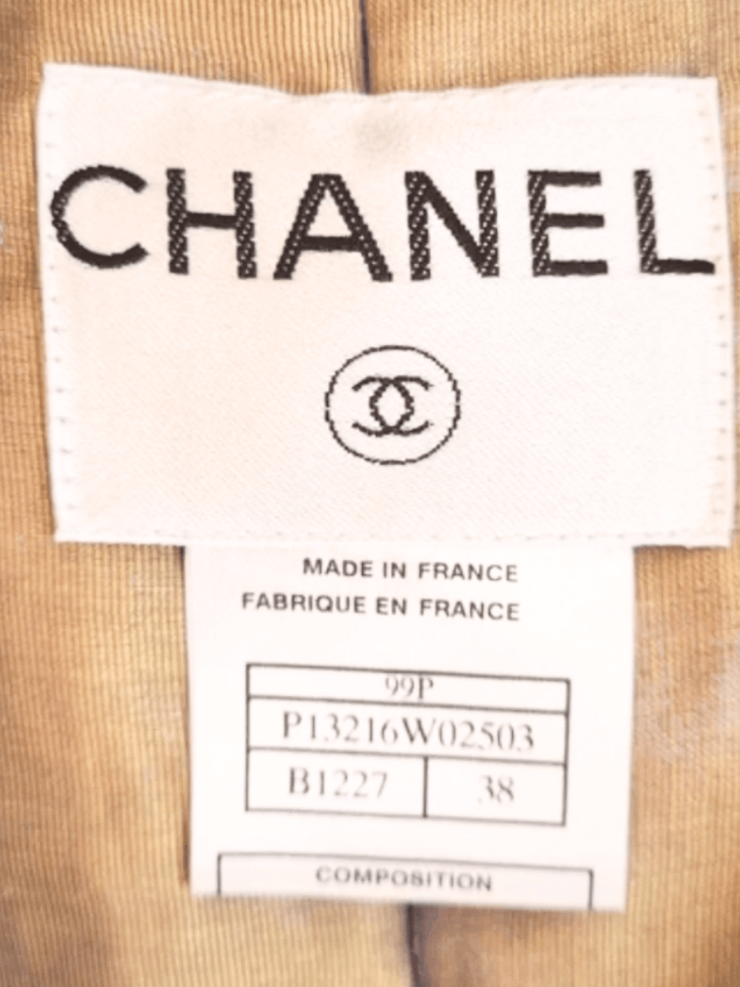 Chanel 1999 Beige Fringed Blazer and Skirt Set