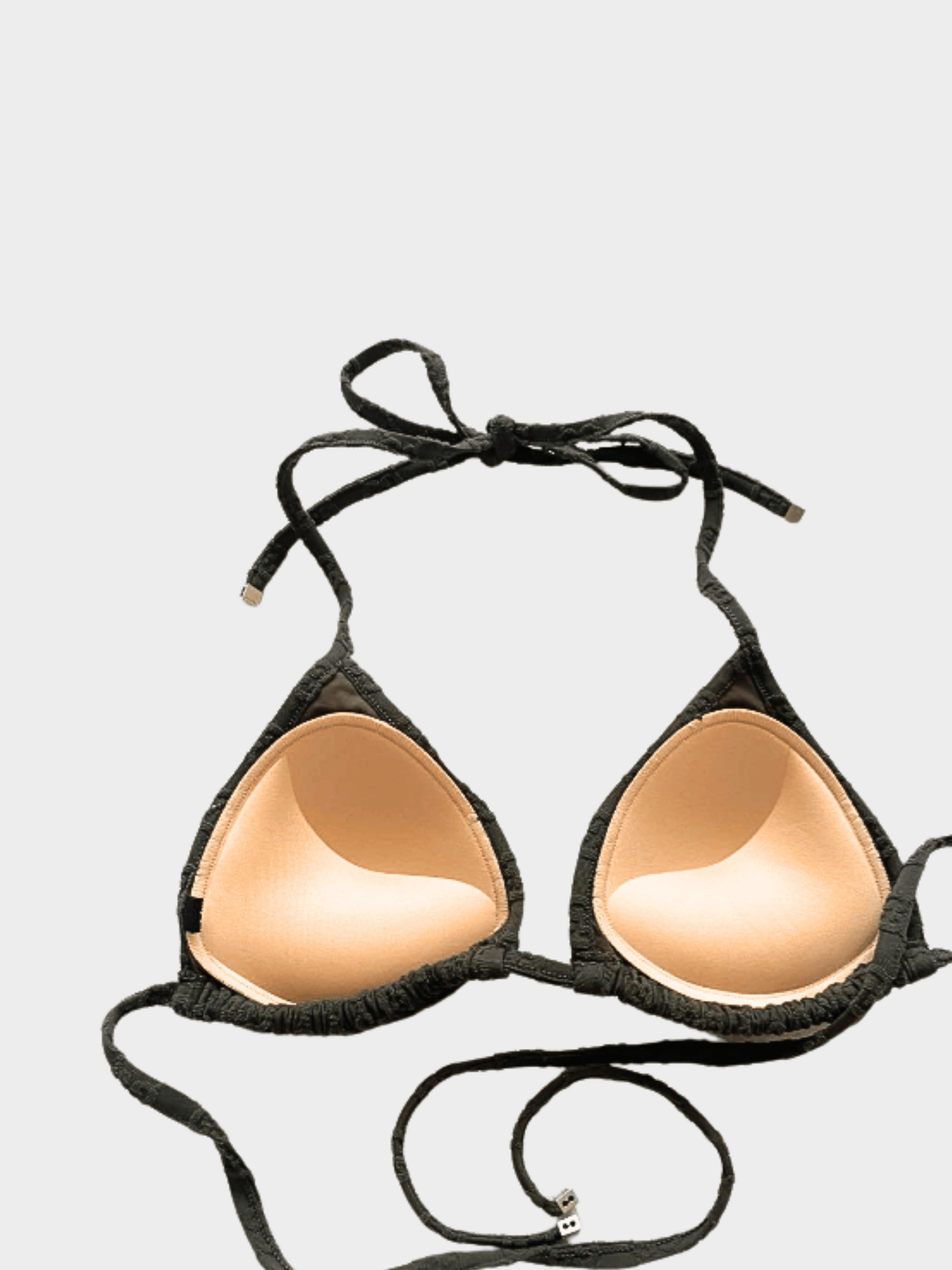 Gucci 2000s Olive Green GG Logo Bikini