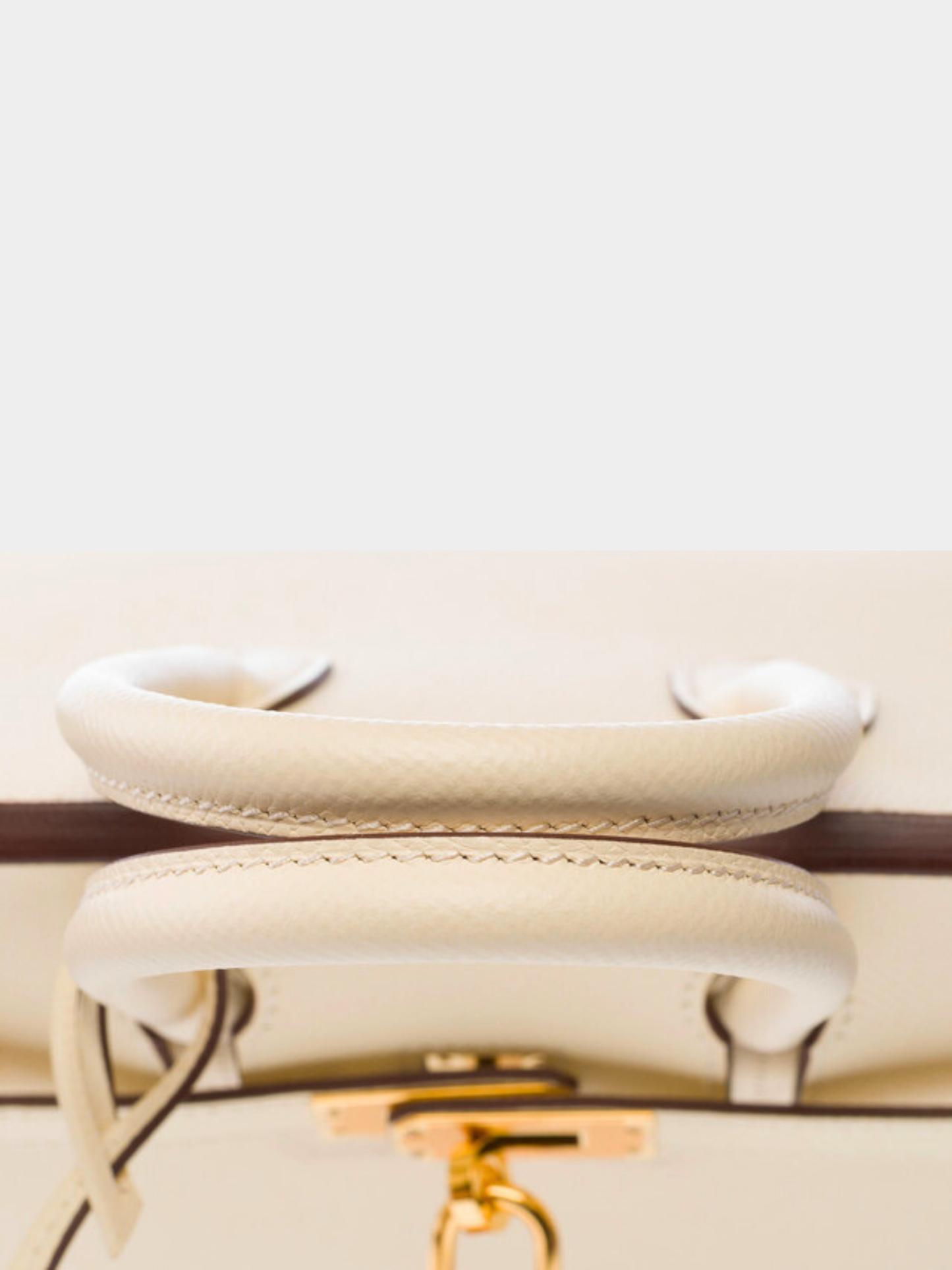 Hermès 2020s Beige Epsom Birkin 25 Sellier Bag