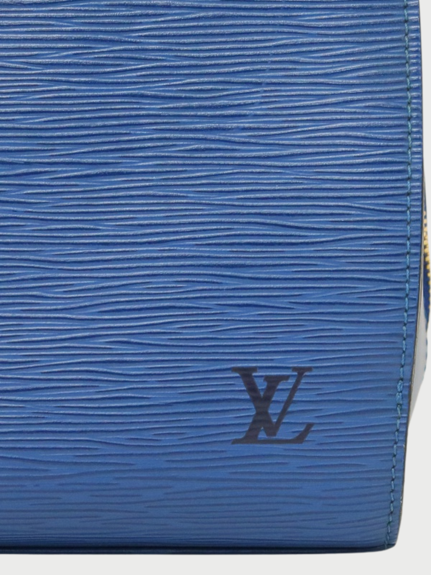 Louis Vuitton 1990s Toledo Blue Epi Leather Pont Neuf Bag