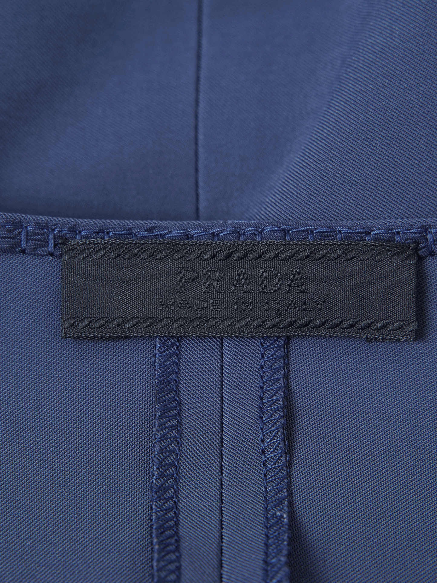 Prada FW 1997 Blue Polyester Mini Dress