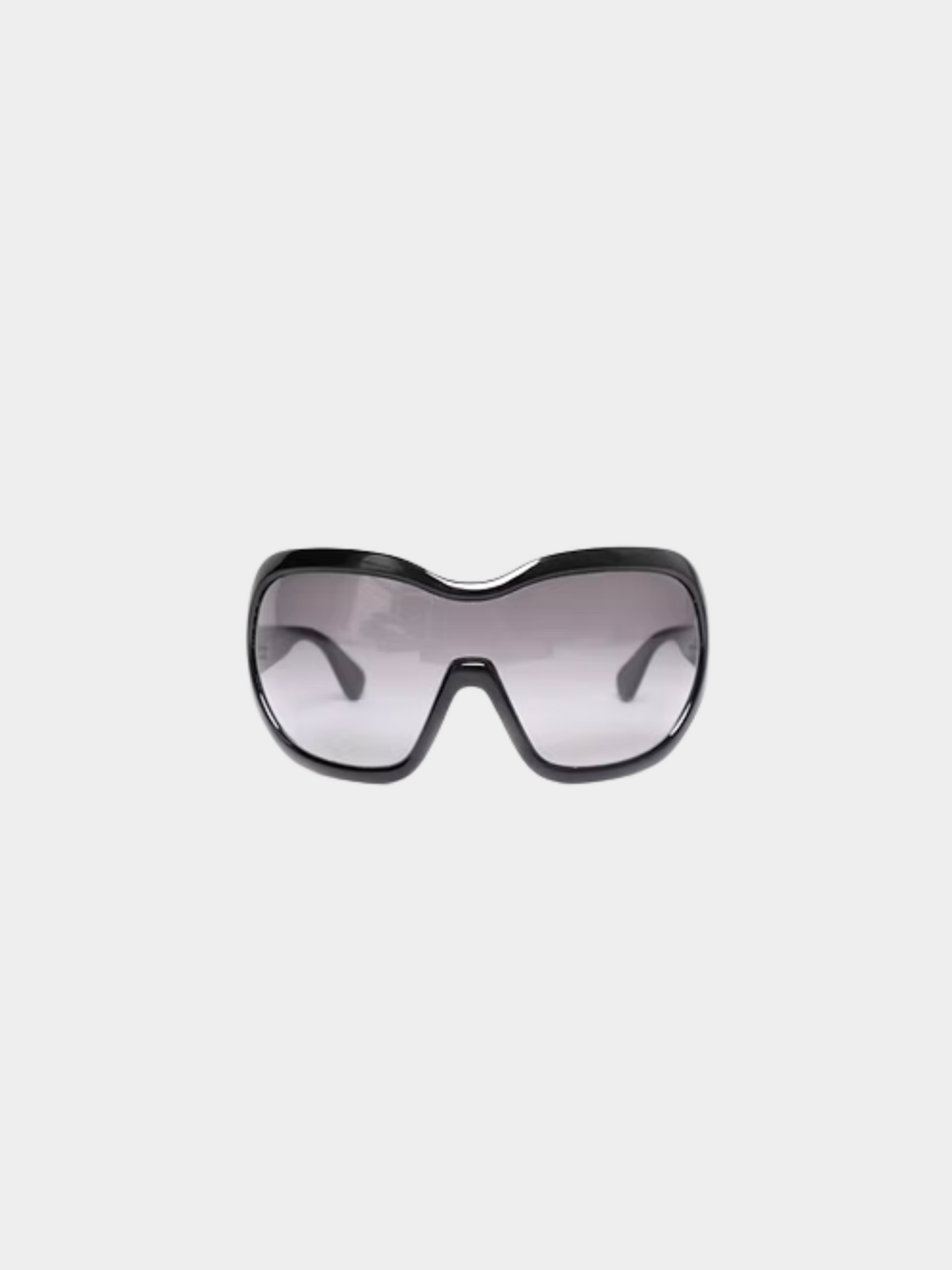 Prada FW 2011 Black Oversized Sunglasses