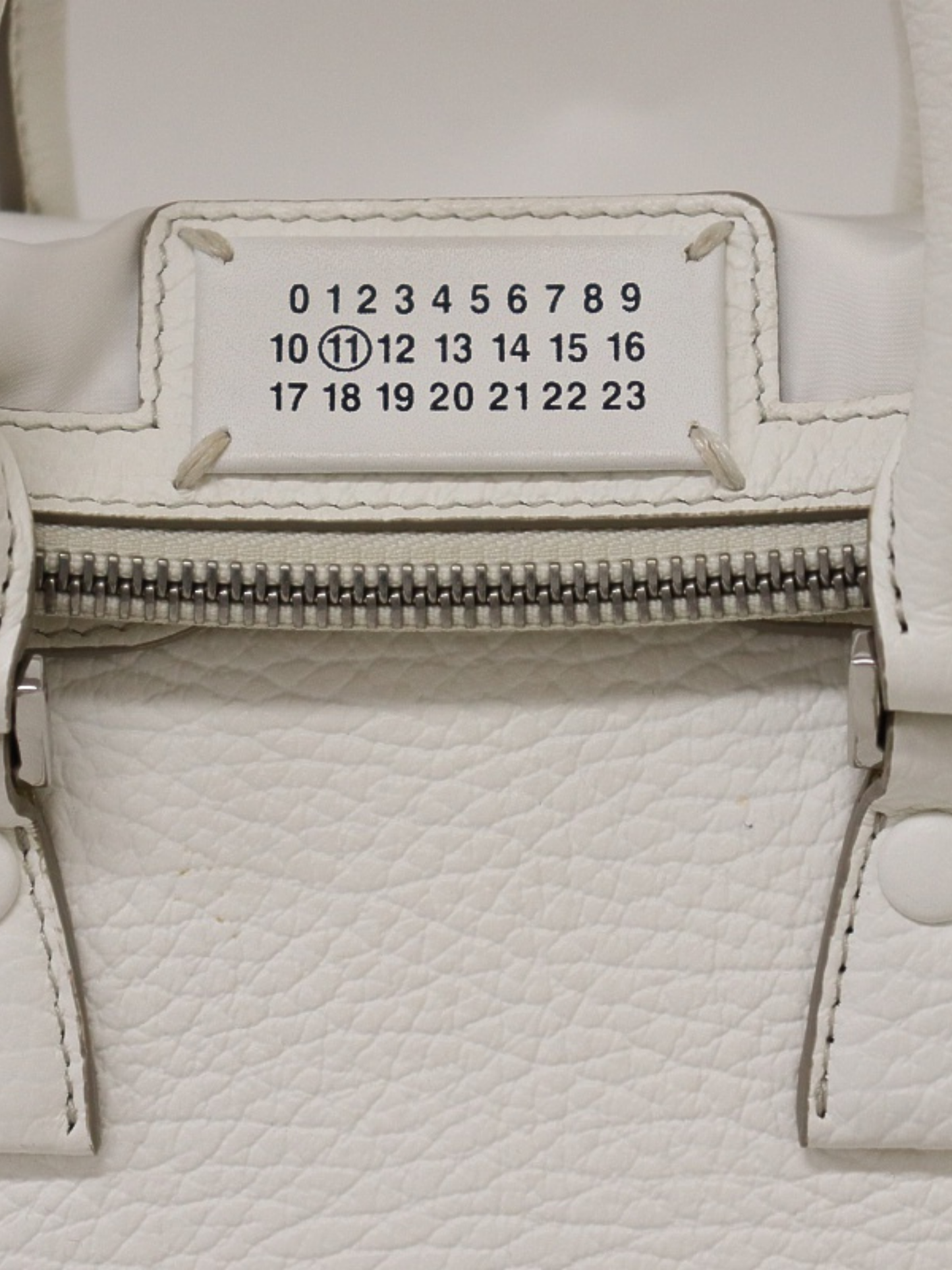 Maison Margiela SS 2016 White Leather 5AC Bag