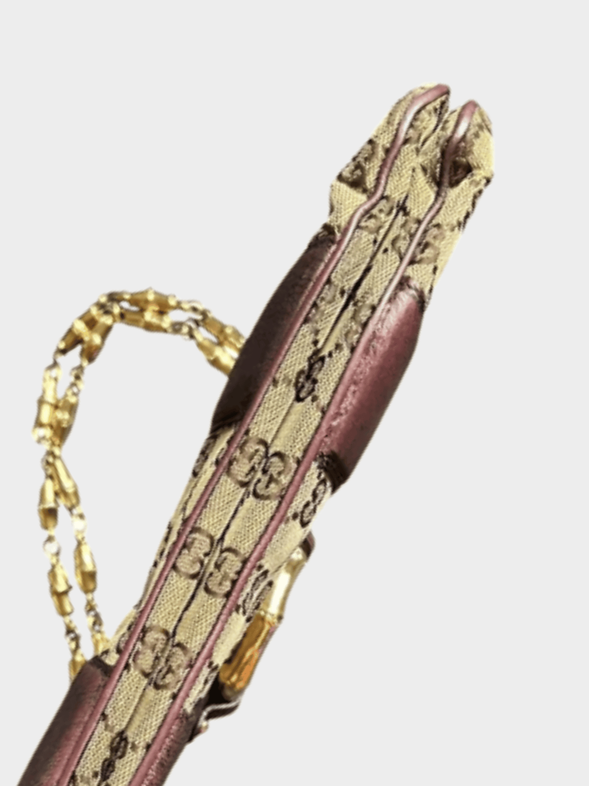 Gucci by Tom Ford FW 2004 Monogram Bamboo Chain Bag