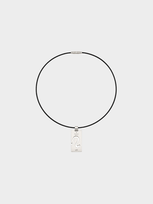 Gucci 2000s Leo Pendant Necklace