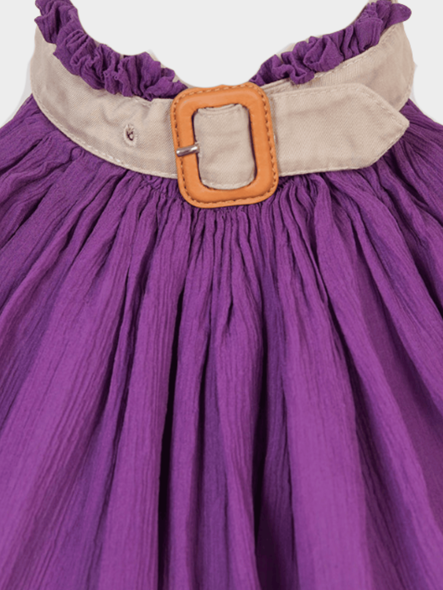 Miu Miu FW 2002 Purple Silk Halter Neck Top