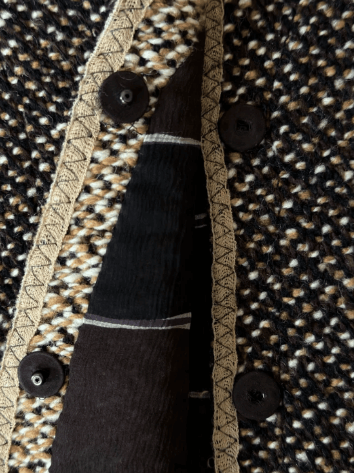 Prada FW 2000 by Miuccia Prada Brown Tweed Jacket