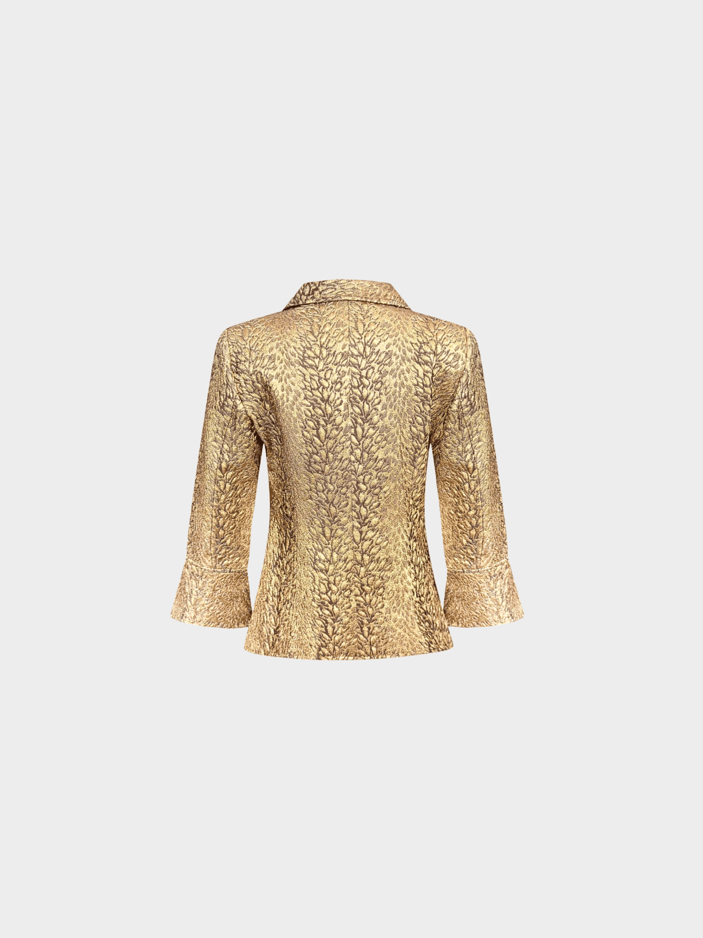 Christian Lacroix 1990s Gold Baroque Brocade Jacket
