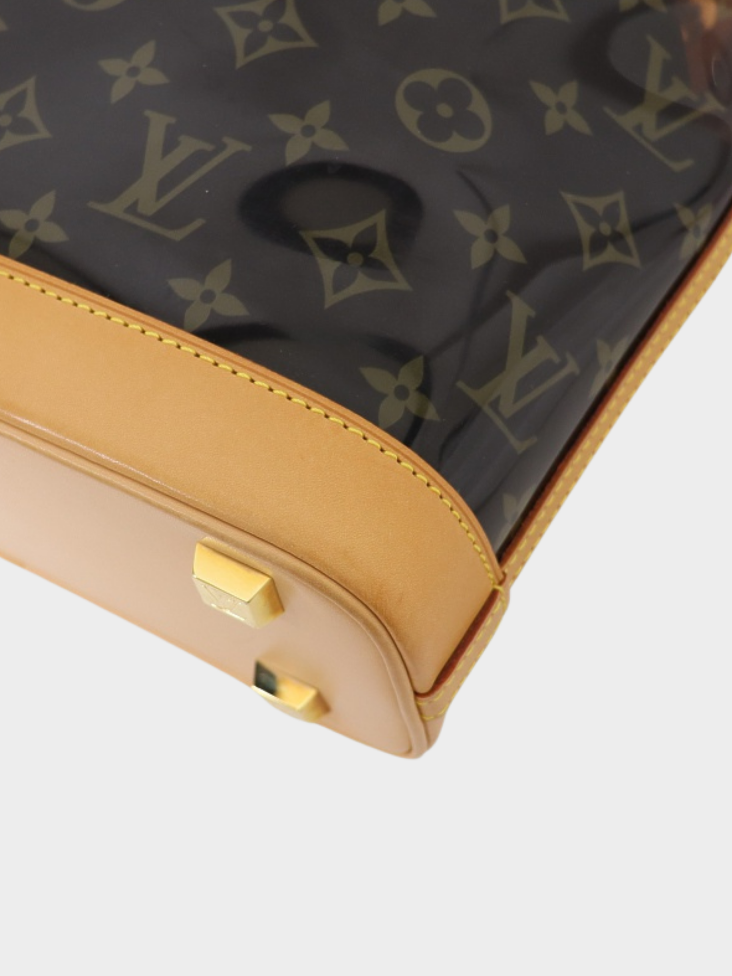 Louis Vuitton 2000s Brown Monogram Cabas Ambre PM Tote Bag
