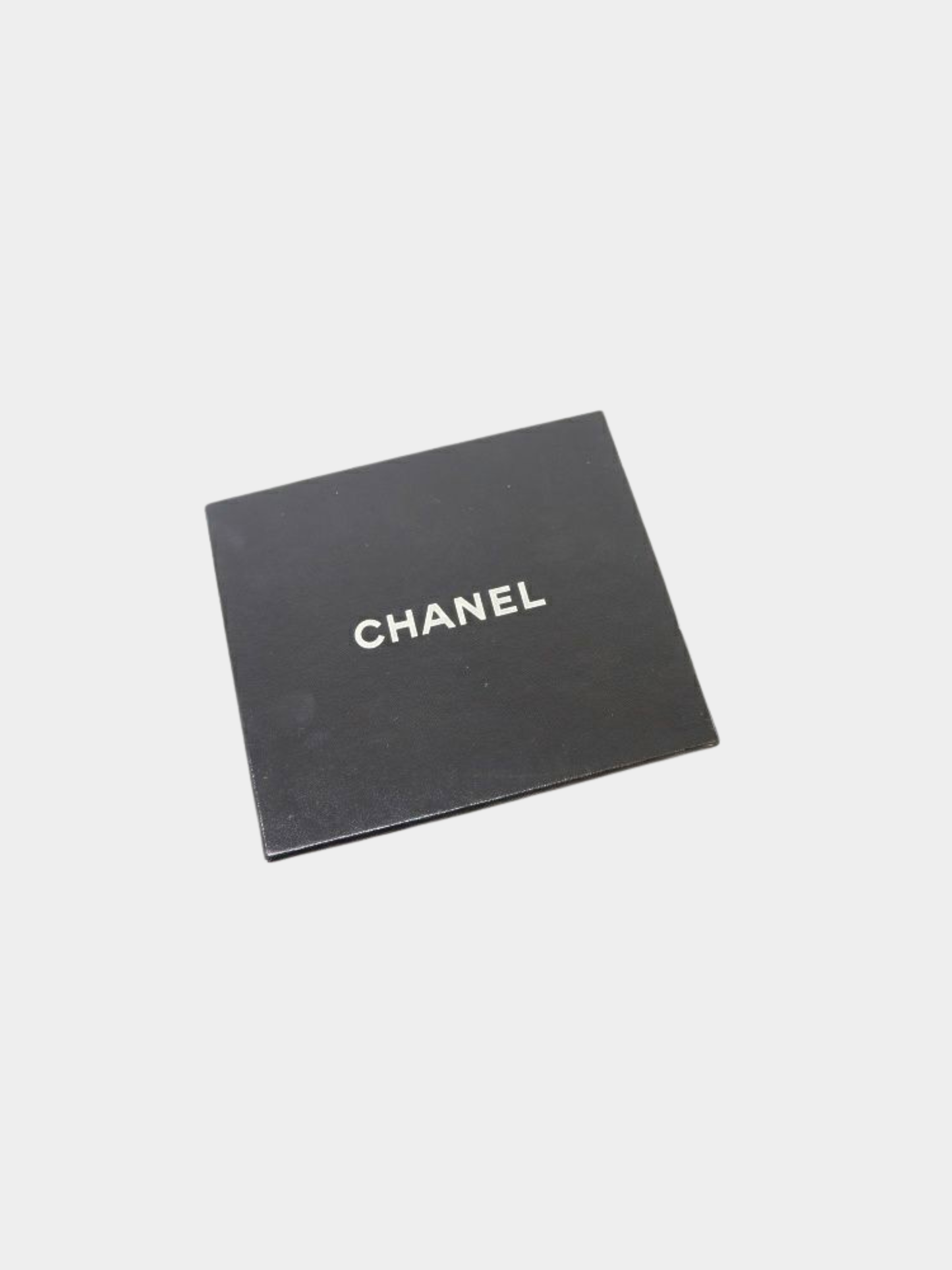 Chanel 2004 Black Caviar Leather Wallet