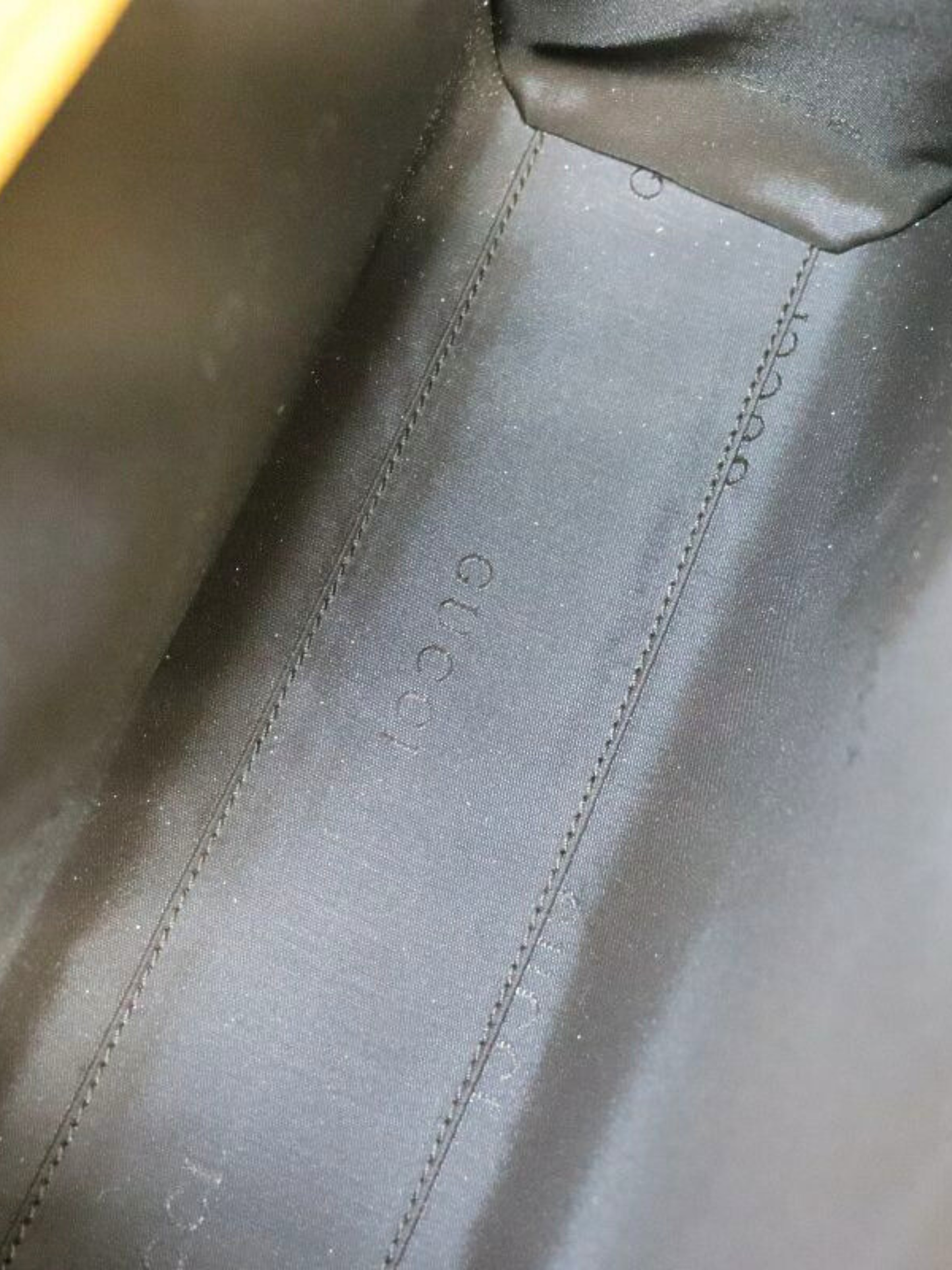 Gucci 2000s Camel GG PVC Jackie Handbag